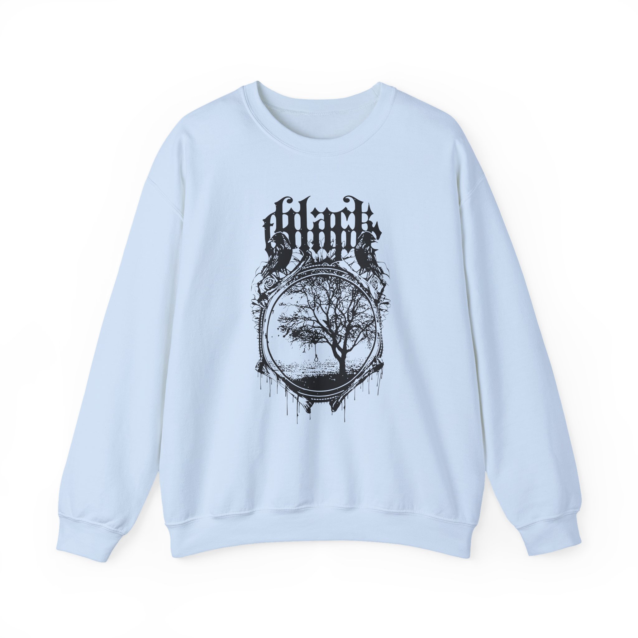 Black Tongue Murder Of Crows Unisex Heavy Blendâ„¢ Crewneck Sweatshirt