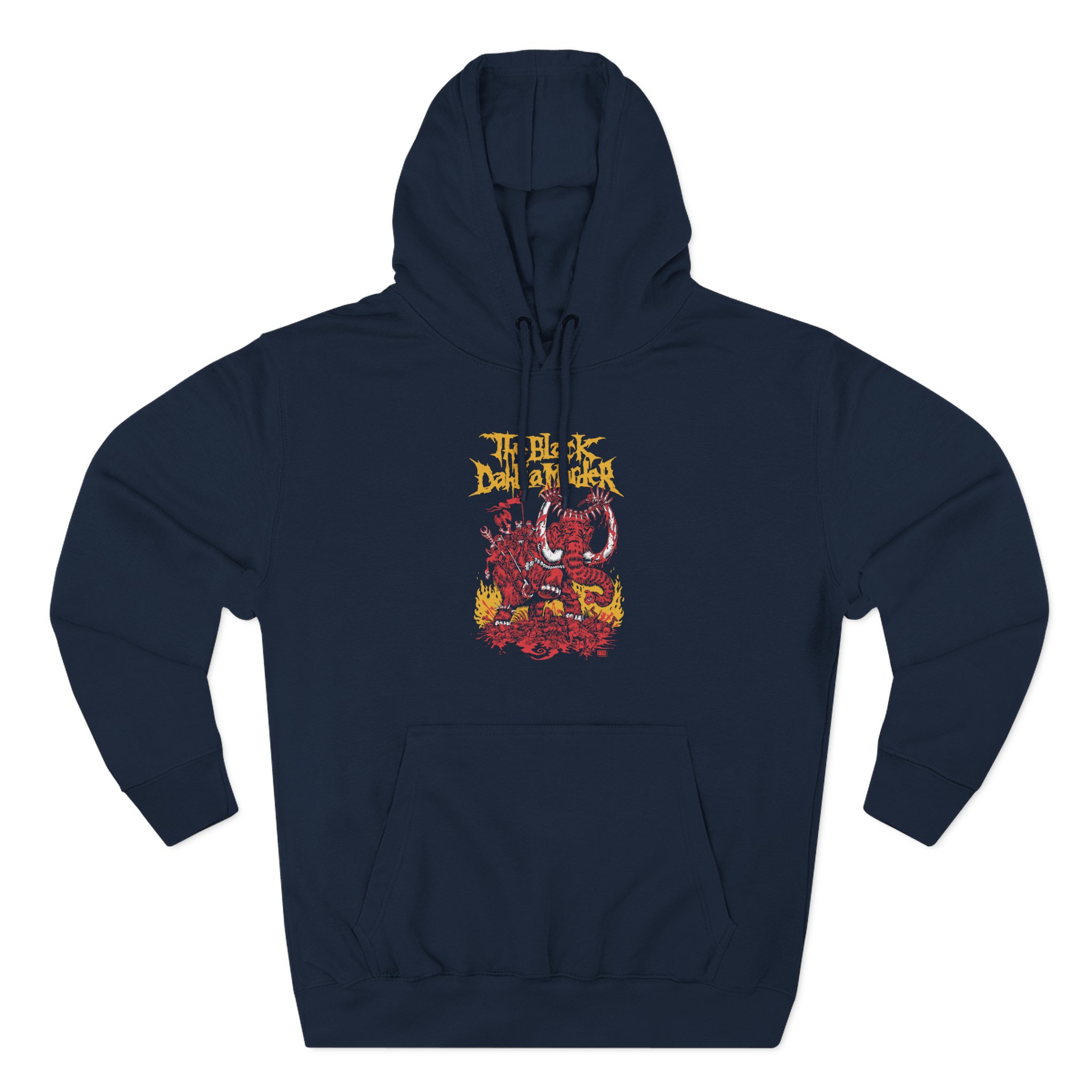 The Black Dahlia Murder Mammoth's Hand Three-Panel Fleece Hoodie