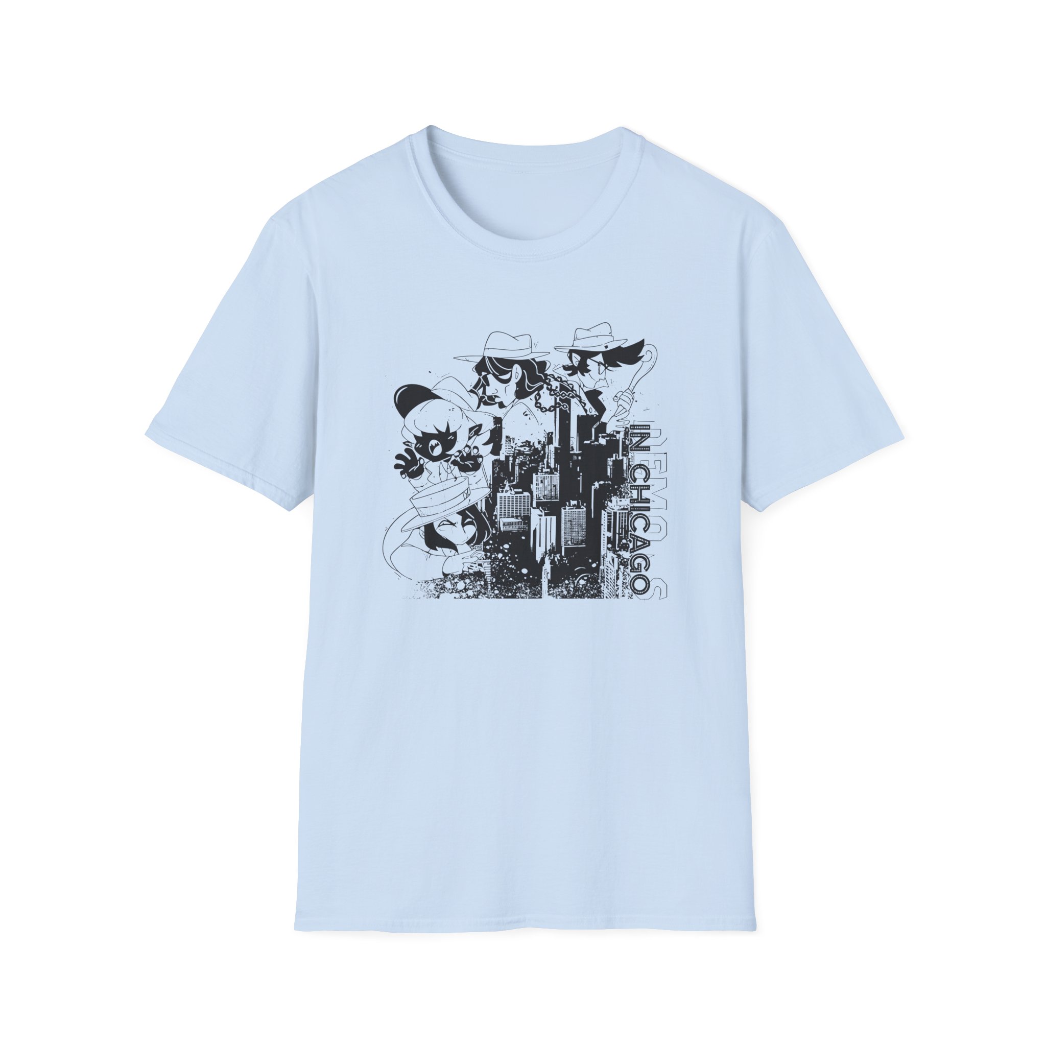 Demondice Chicago Acen Unisex Softstyle T-Shirt