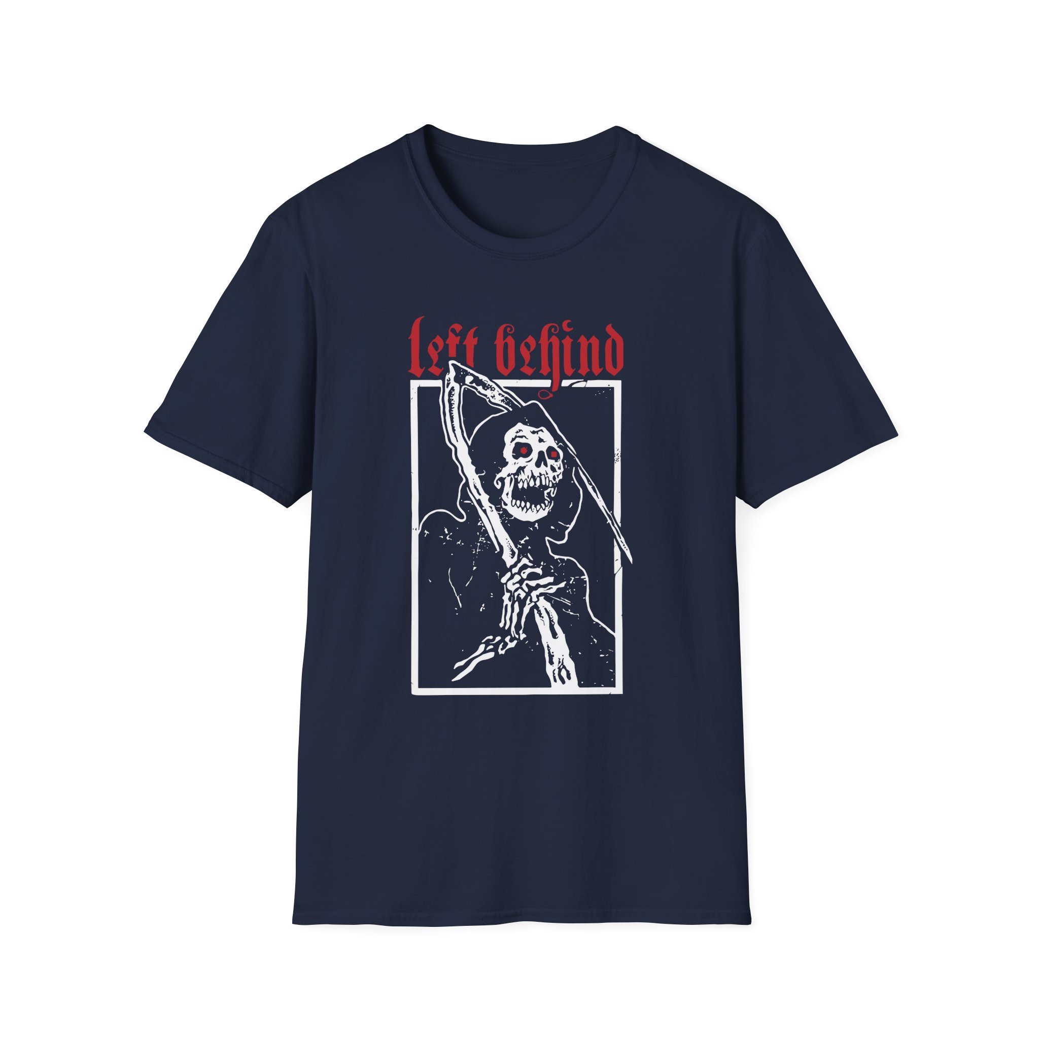 Left Behind Reaper Unisex Softstyle T-Shirt