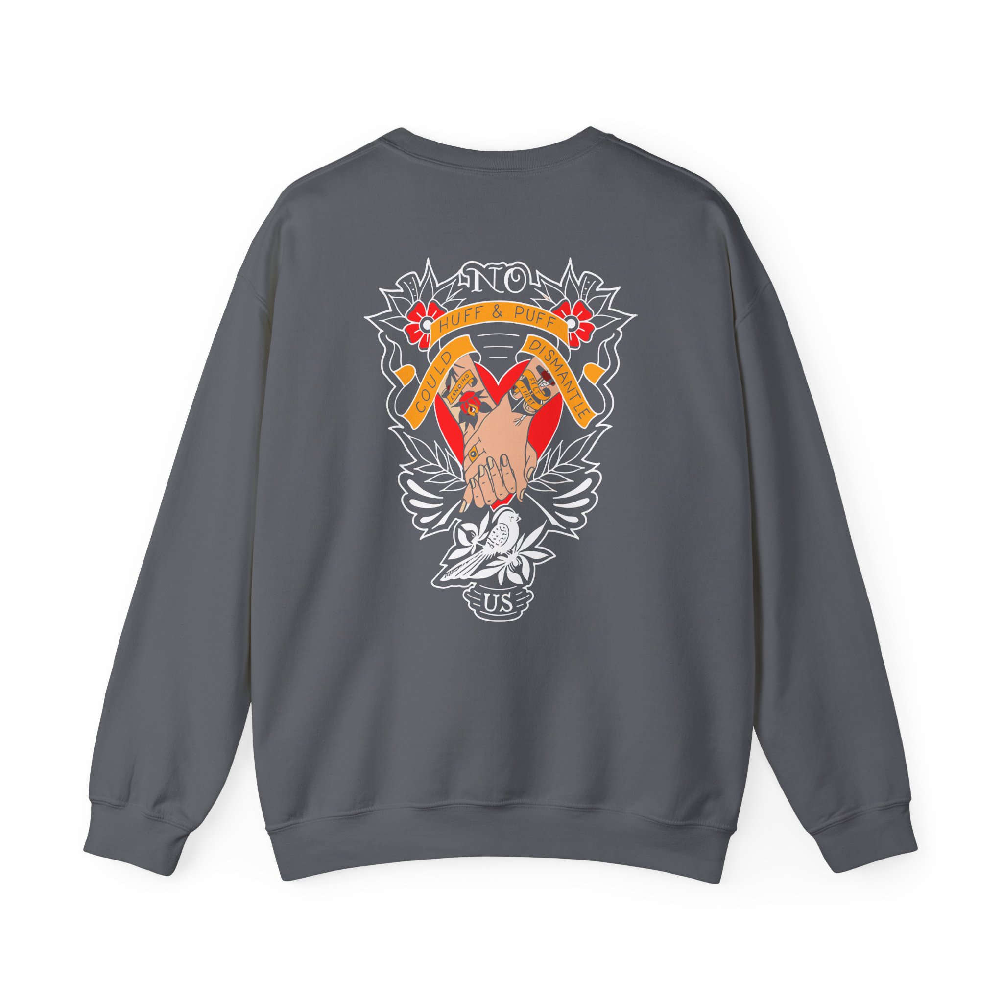 Bayside Landing Feet First Unisex Heavy Blendâ„¢ Crewneck Sweatshirt