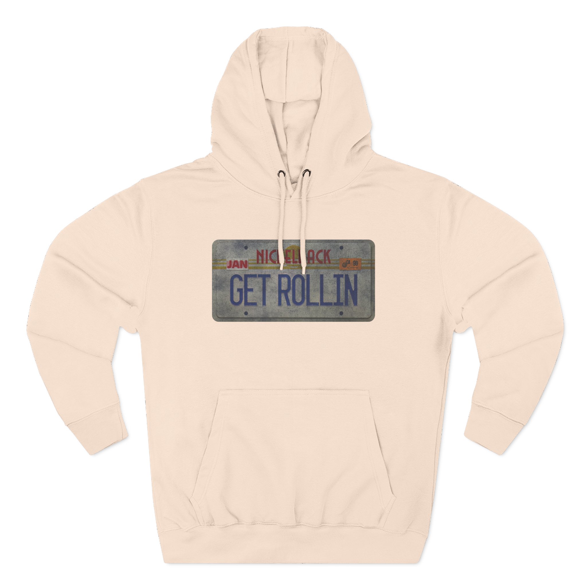 Nickelback Get Rollin Three-Panel Fleece Hoodie