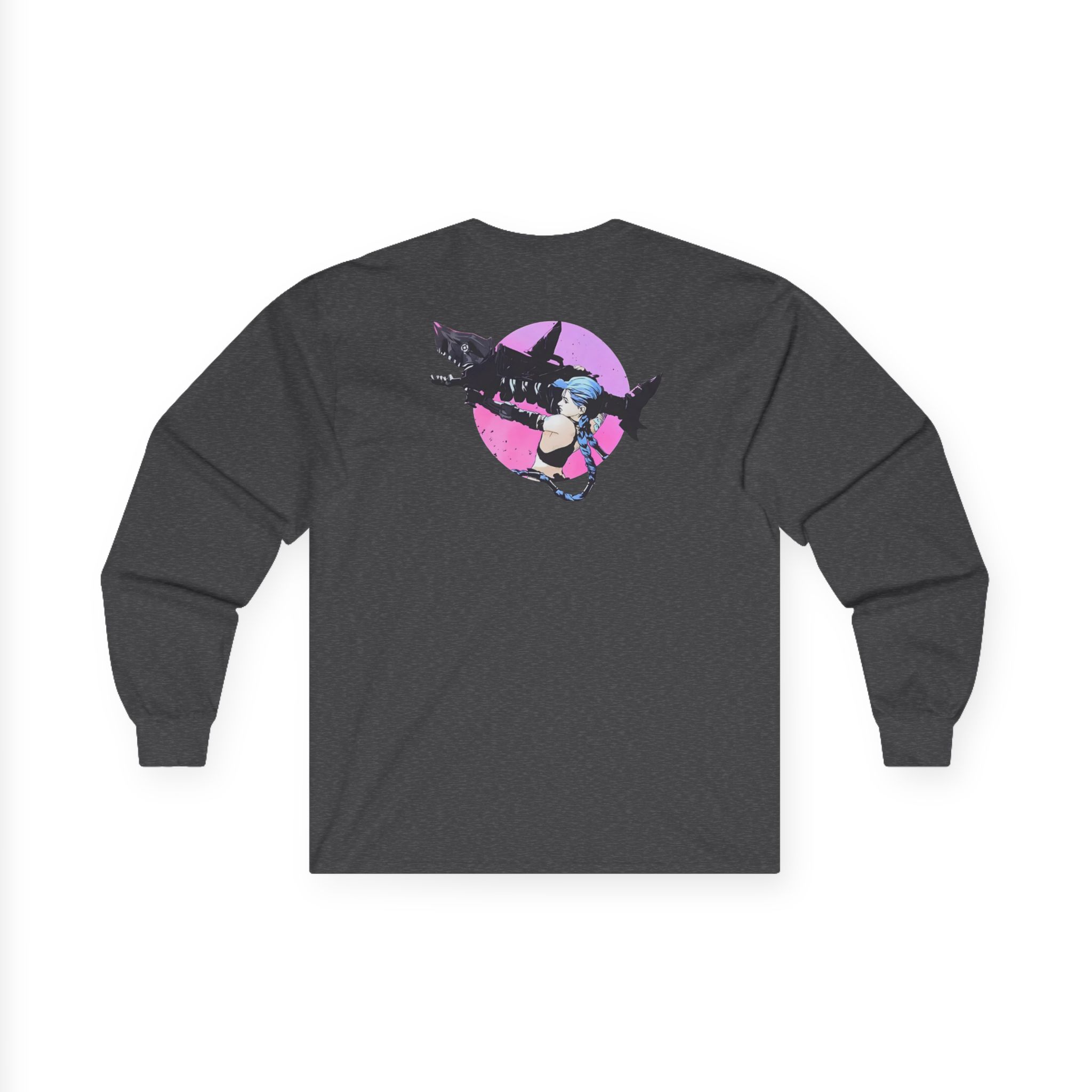 Jinx Arcane Gun Unisex Ultra Cotton Long Sleeve Tee