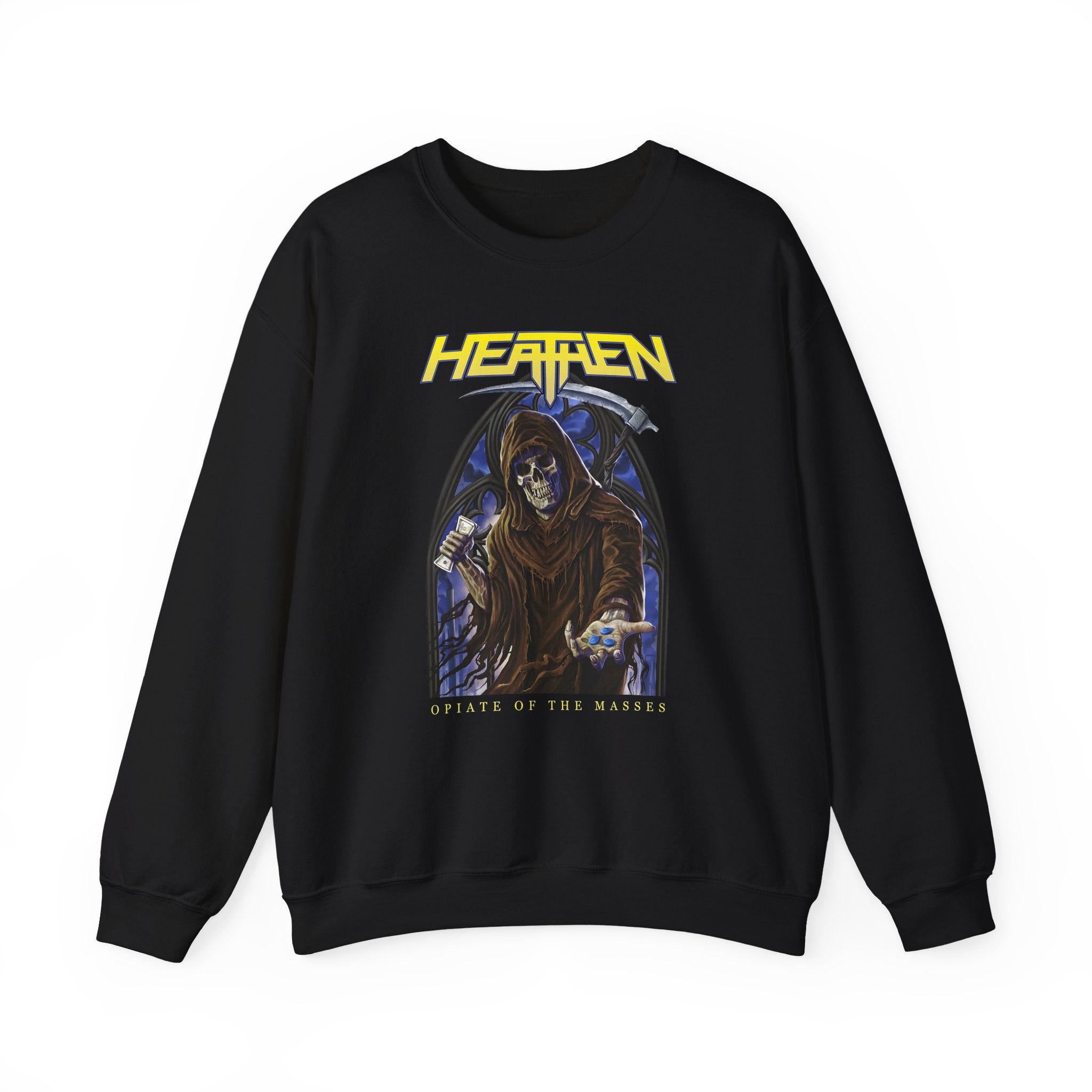 Heathen Opiate of the Masses Unisex Heavy Blendâ„¢ Crewneck Sweatshirt