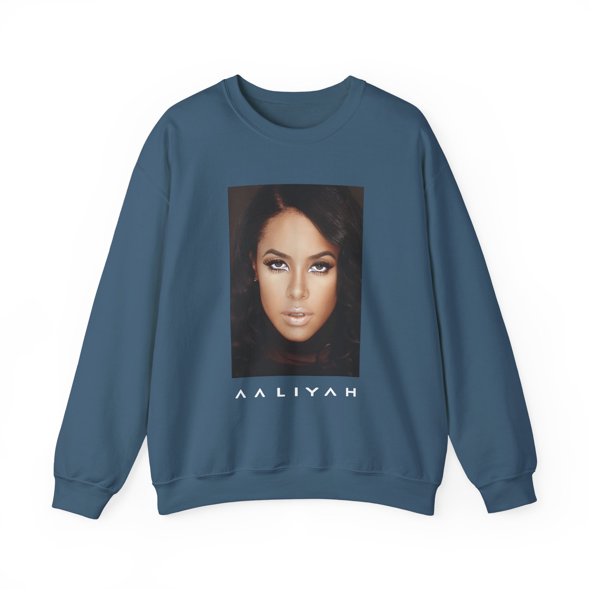 Aaliyah Self Self Titled Photo Unisex Heavy Blendâ„¢ Crewneck Sweatshirt