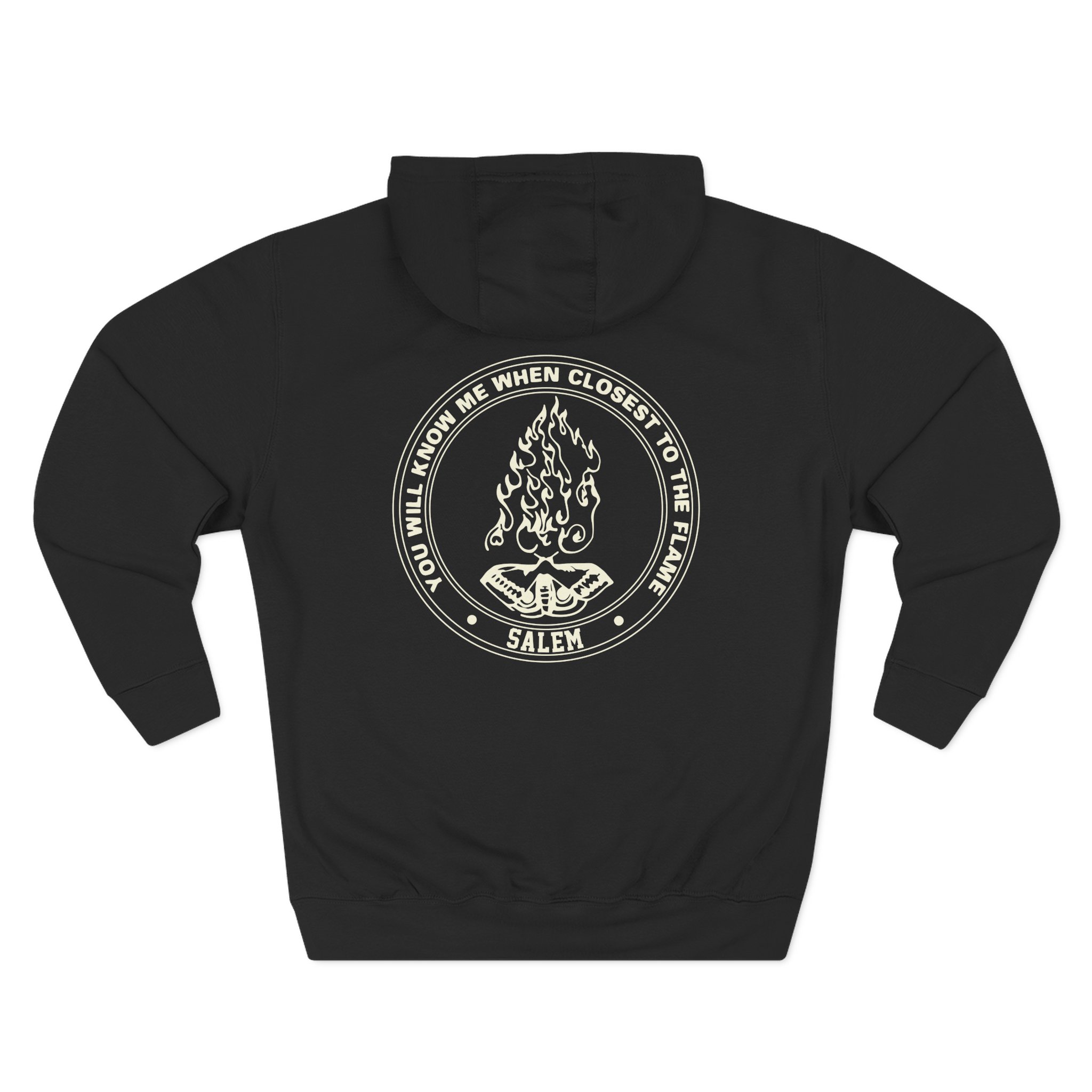 Salem Old English Three-Panel Fleece Hoodie