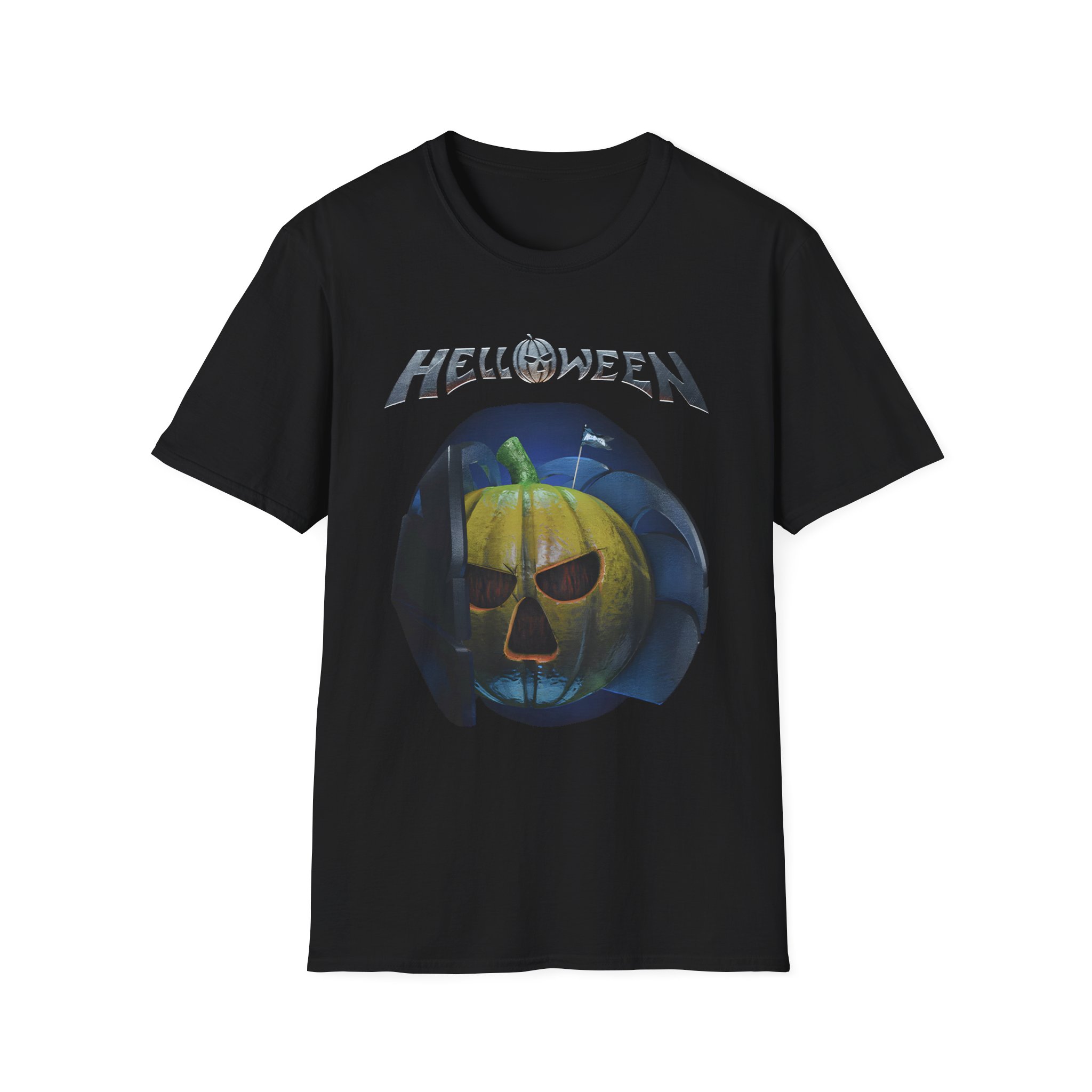 Helloween United Forces Pumpkin Unisex Softstyle T-Shirt