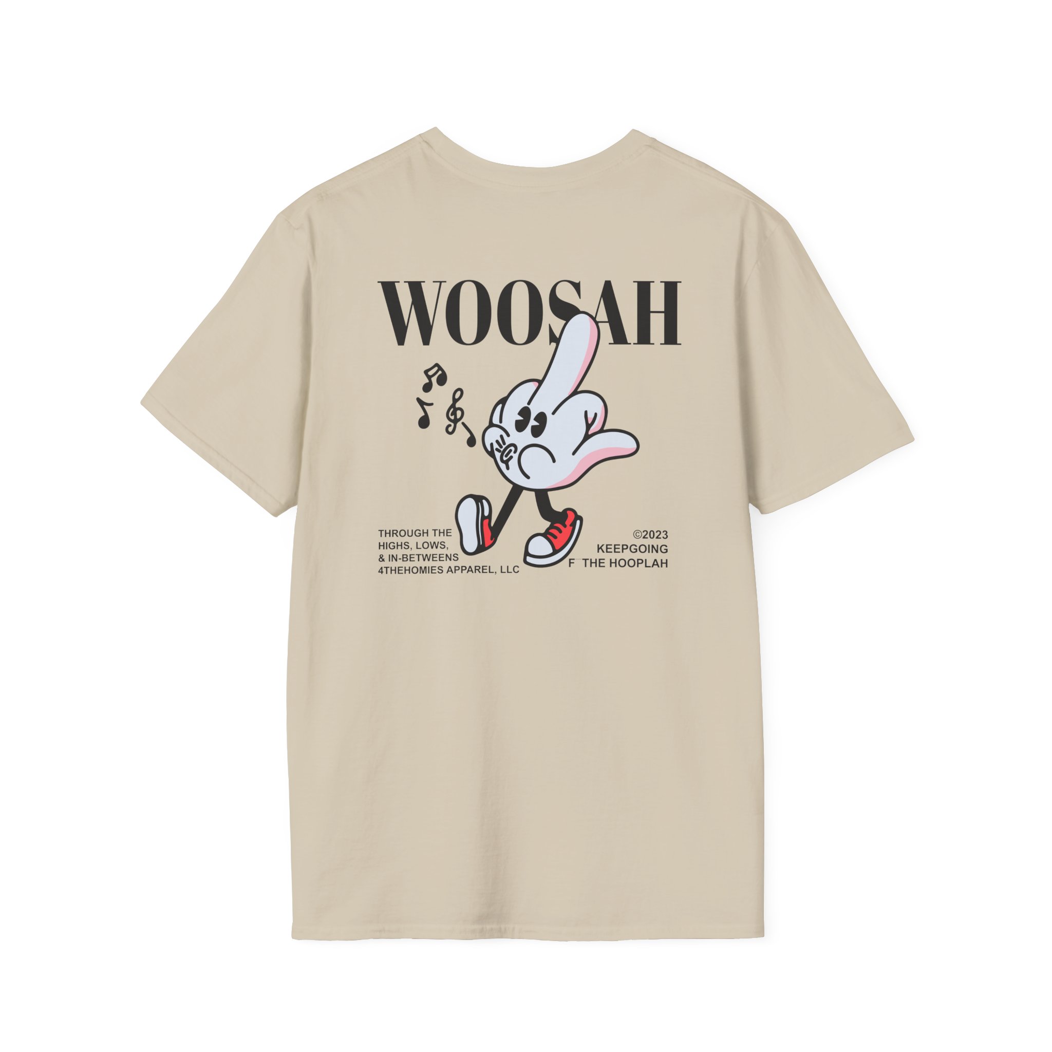 Mike Stud Keepgoing Woosah Unisex Softstyle T-Shirt