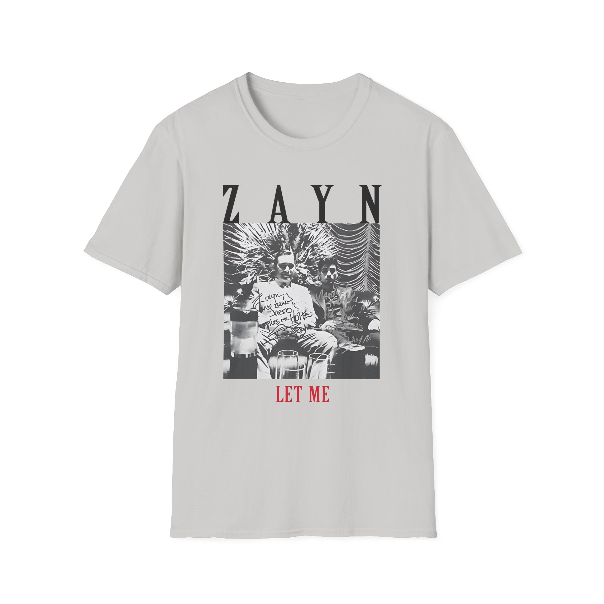 Zayn Malik Let Me Unisex Softstyle T-Shirt