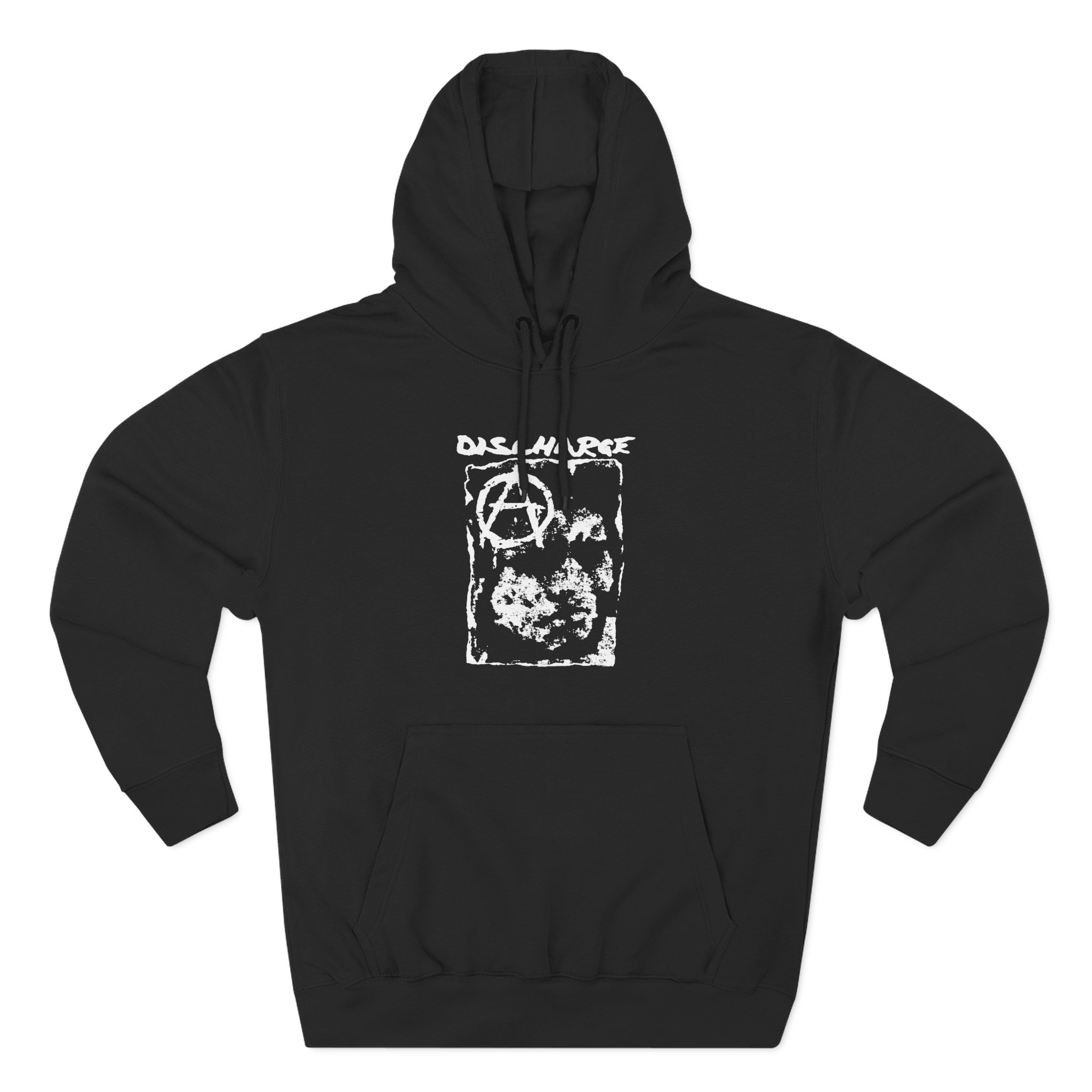 Discharge Hatebomb Three-Panel Fleece Hoodie
