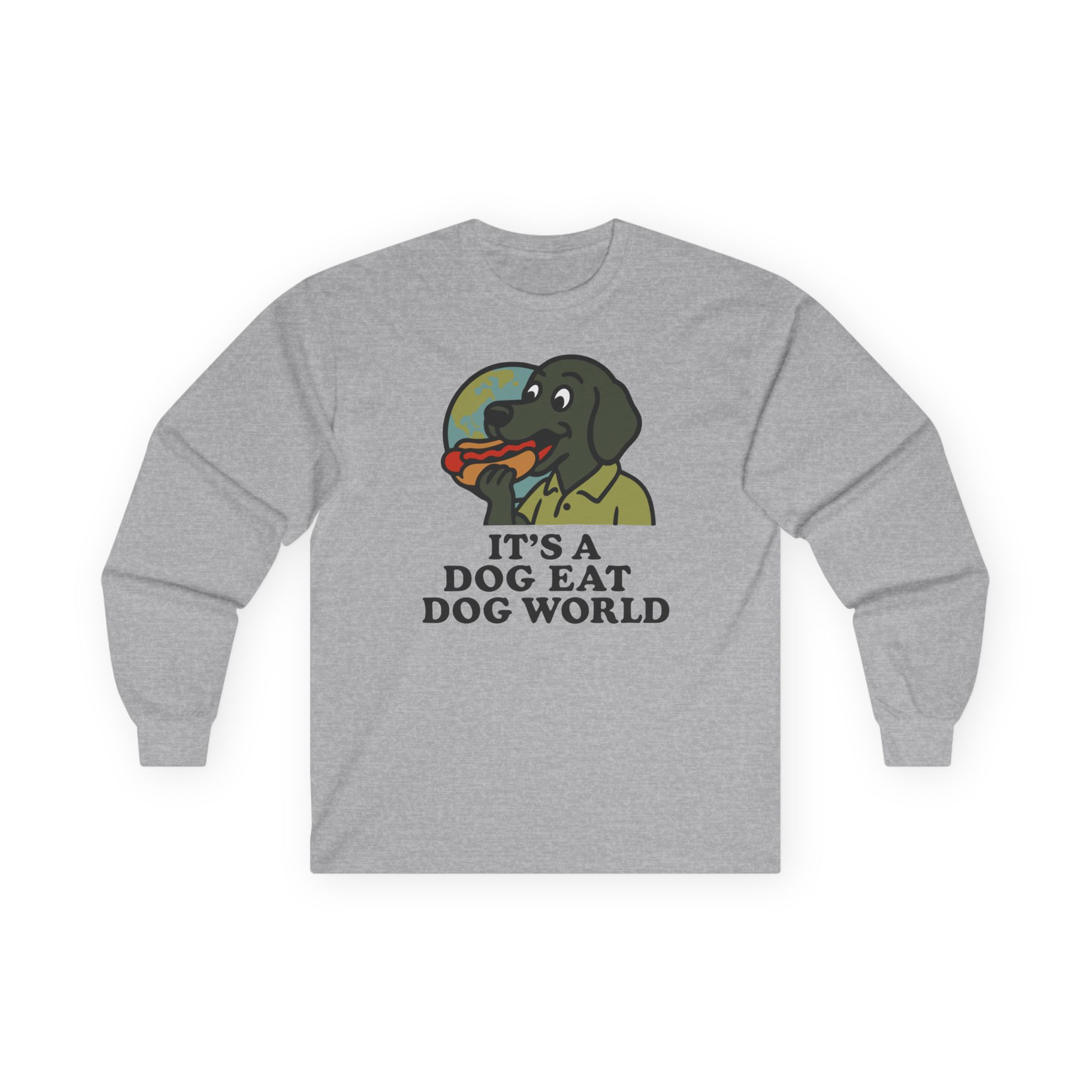 Dog Eat Dog World Unisex Ultra Cotton Long Sleeve Tee