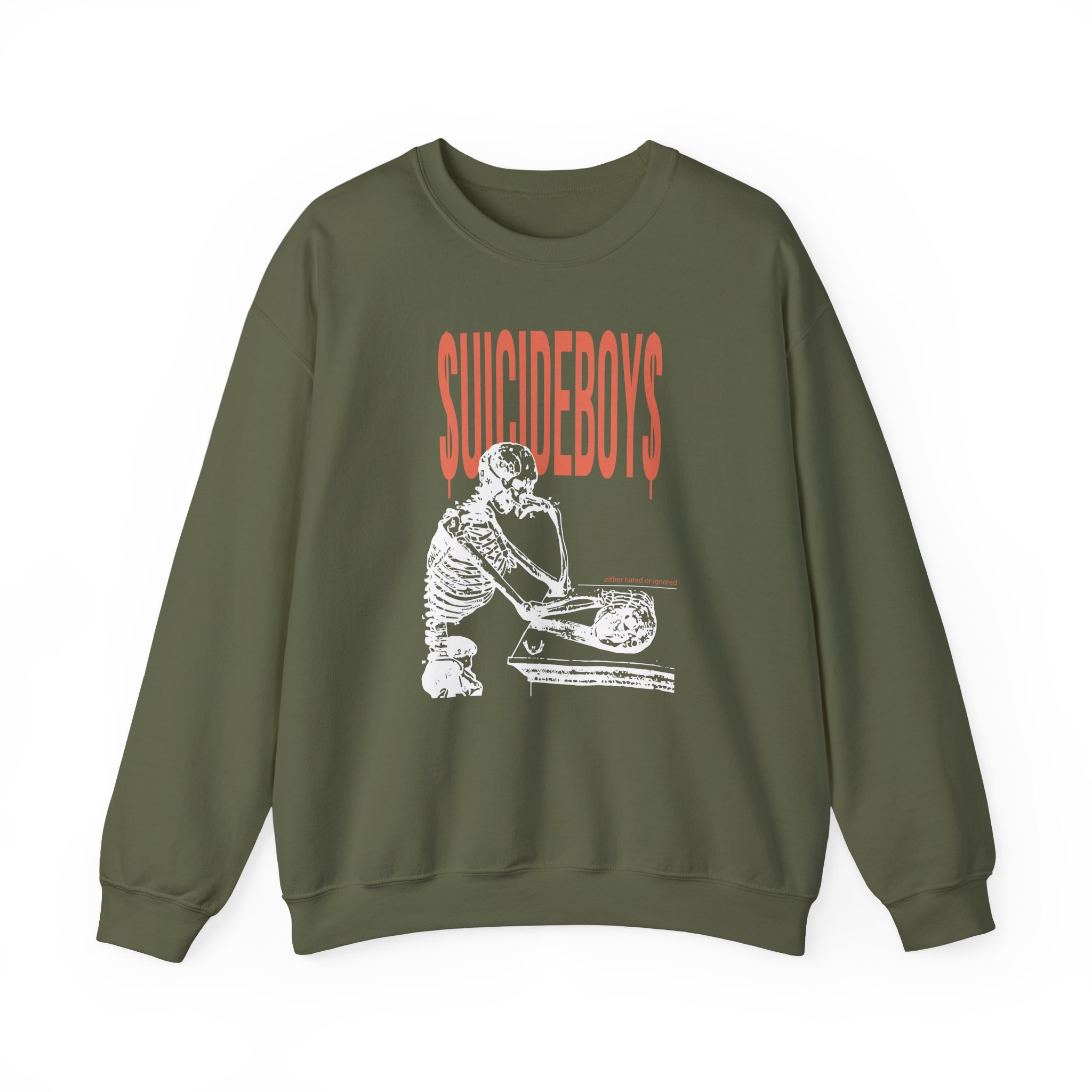 $uicideboy$ Either Hated or Ignores Unisex Heavy Blend Crewneck Sweatshirt