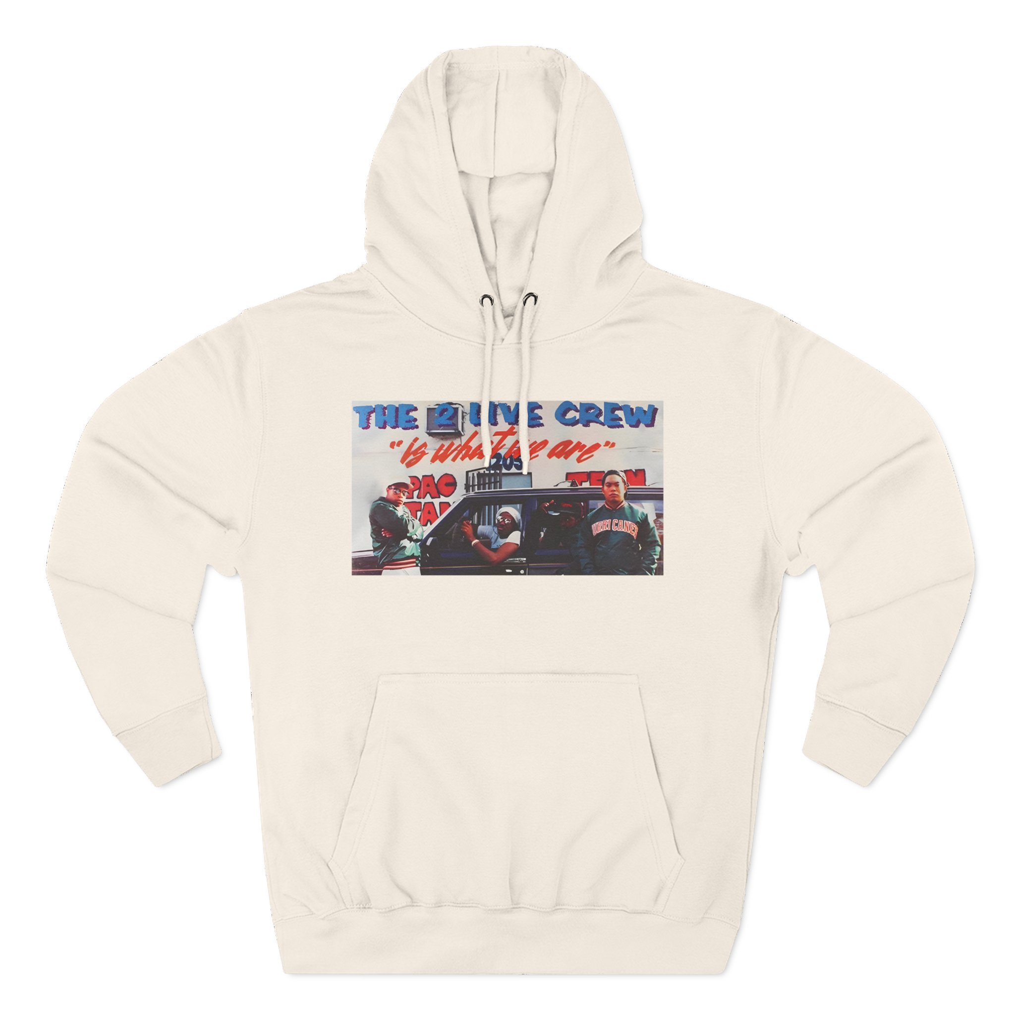 2 Live Crew The Band Three-Panel Fleece Hoodie