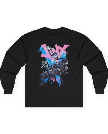Jinx Arcane Graffiti Jumbo Unisex Ultra Cotton Long Sleeve Tee