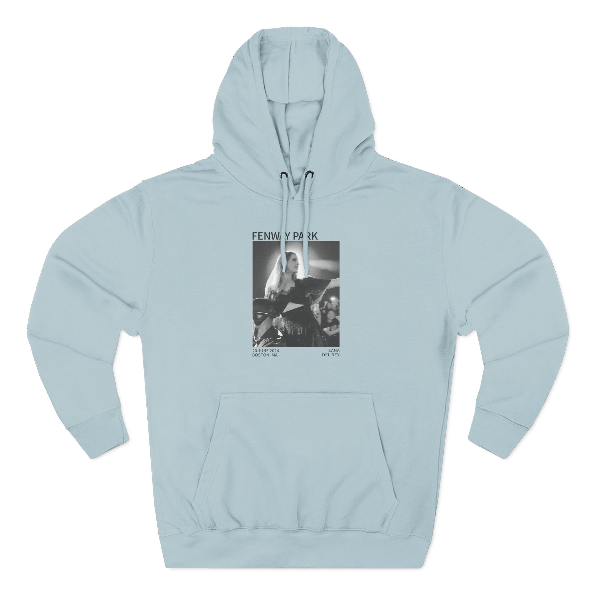 Lanadelrey Three-Panel Fleece Hoodie