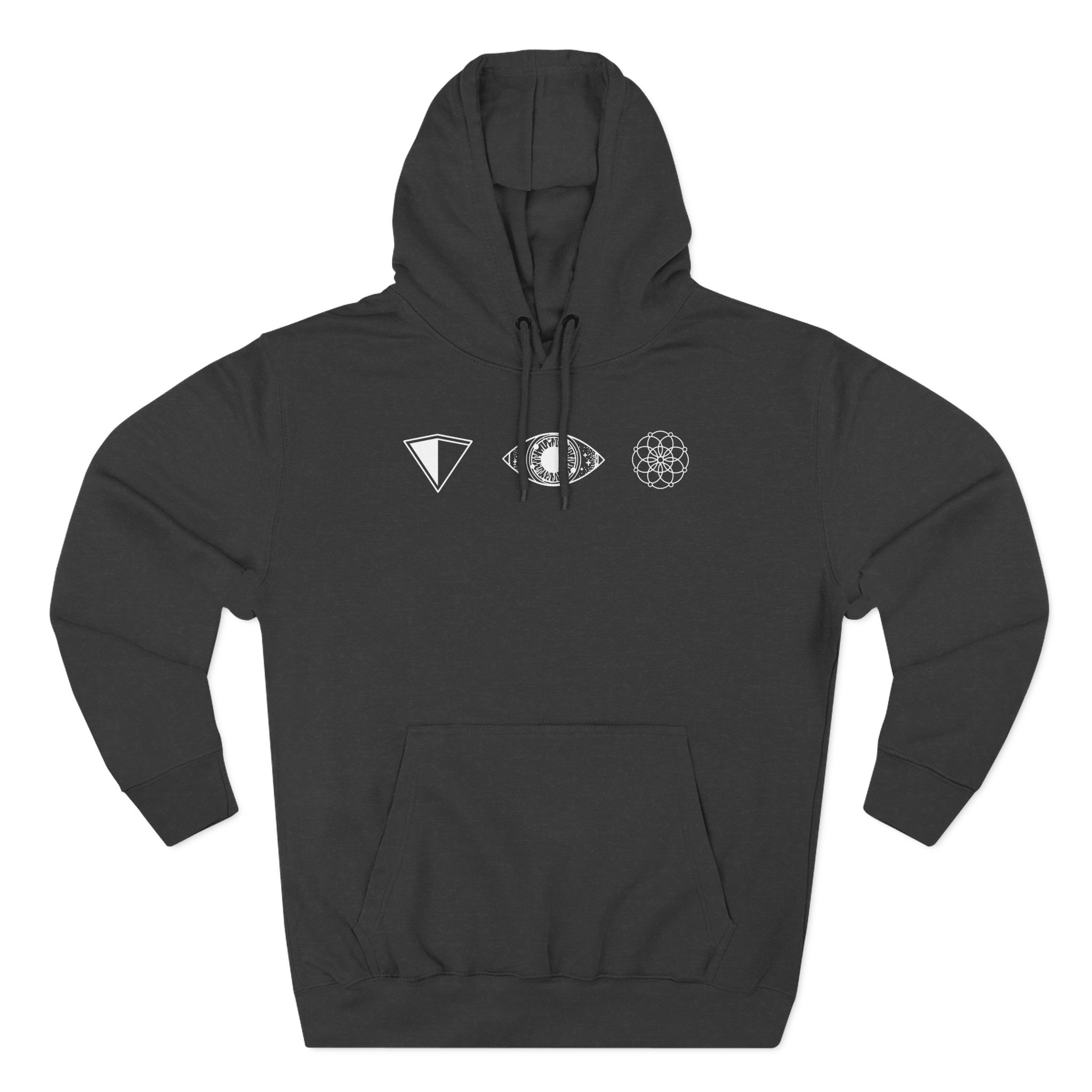 Inzo Sprouted Three-Panel Fleece Hoodie