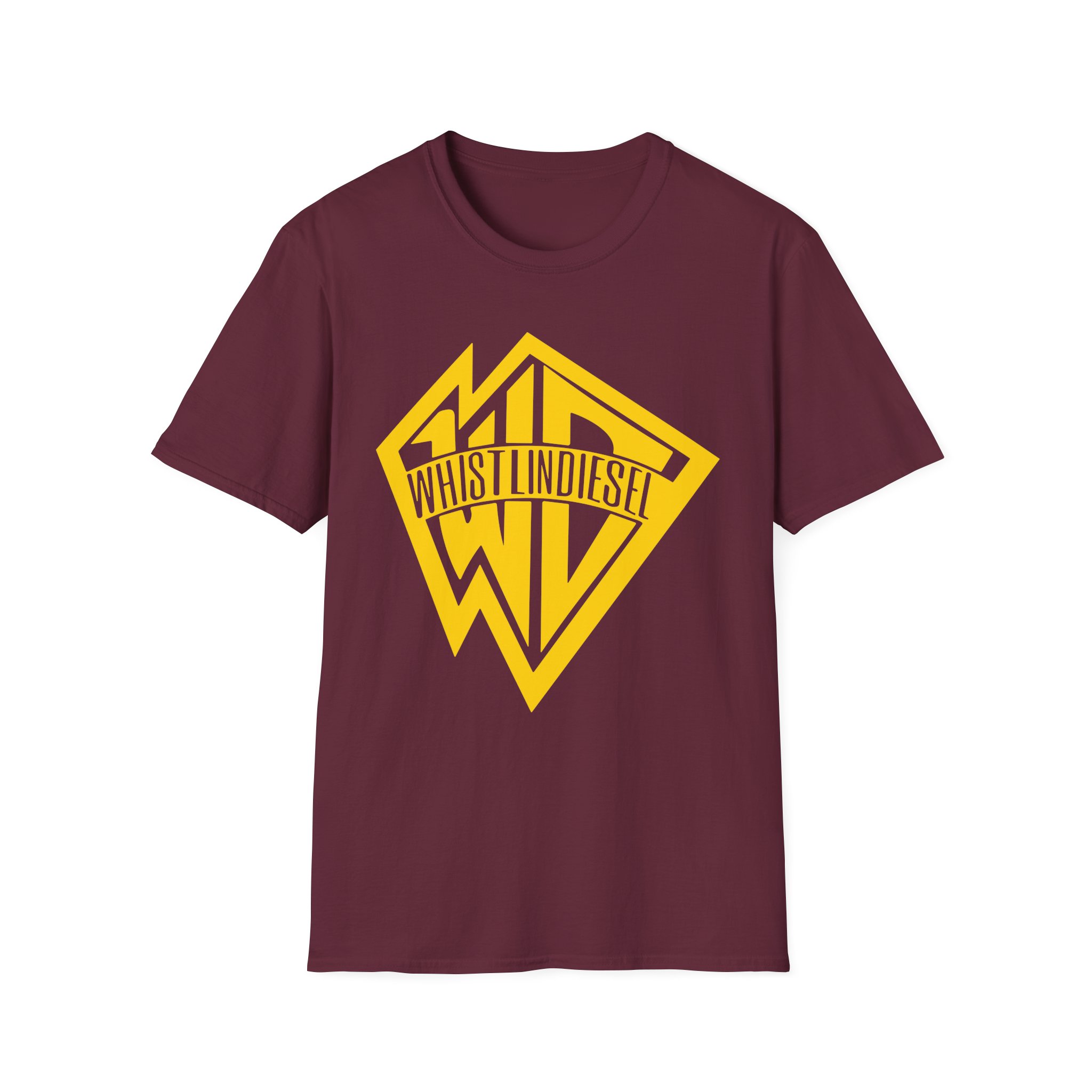 Whistlindiesel Gold Logo Unisex Softstyle T-Shirt