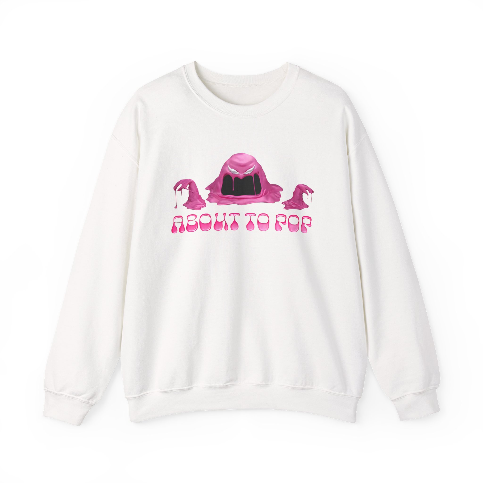 Kim Petras Bubblegum Monster Unisex Heavy Blendâ„¢ Crewneck Sweatshirt