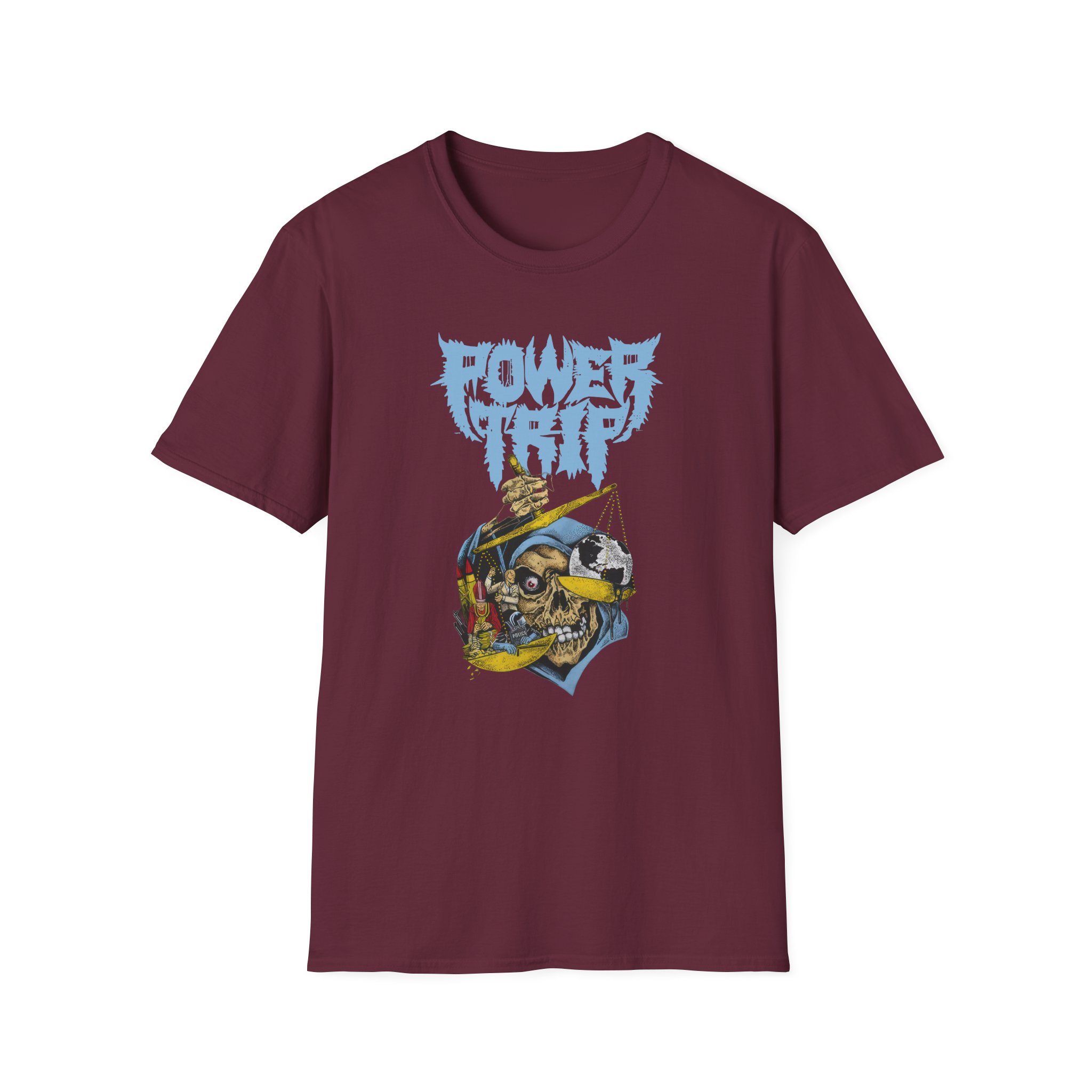 Power Trip Scale Unisex Softstyle T-Shirt
