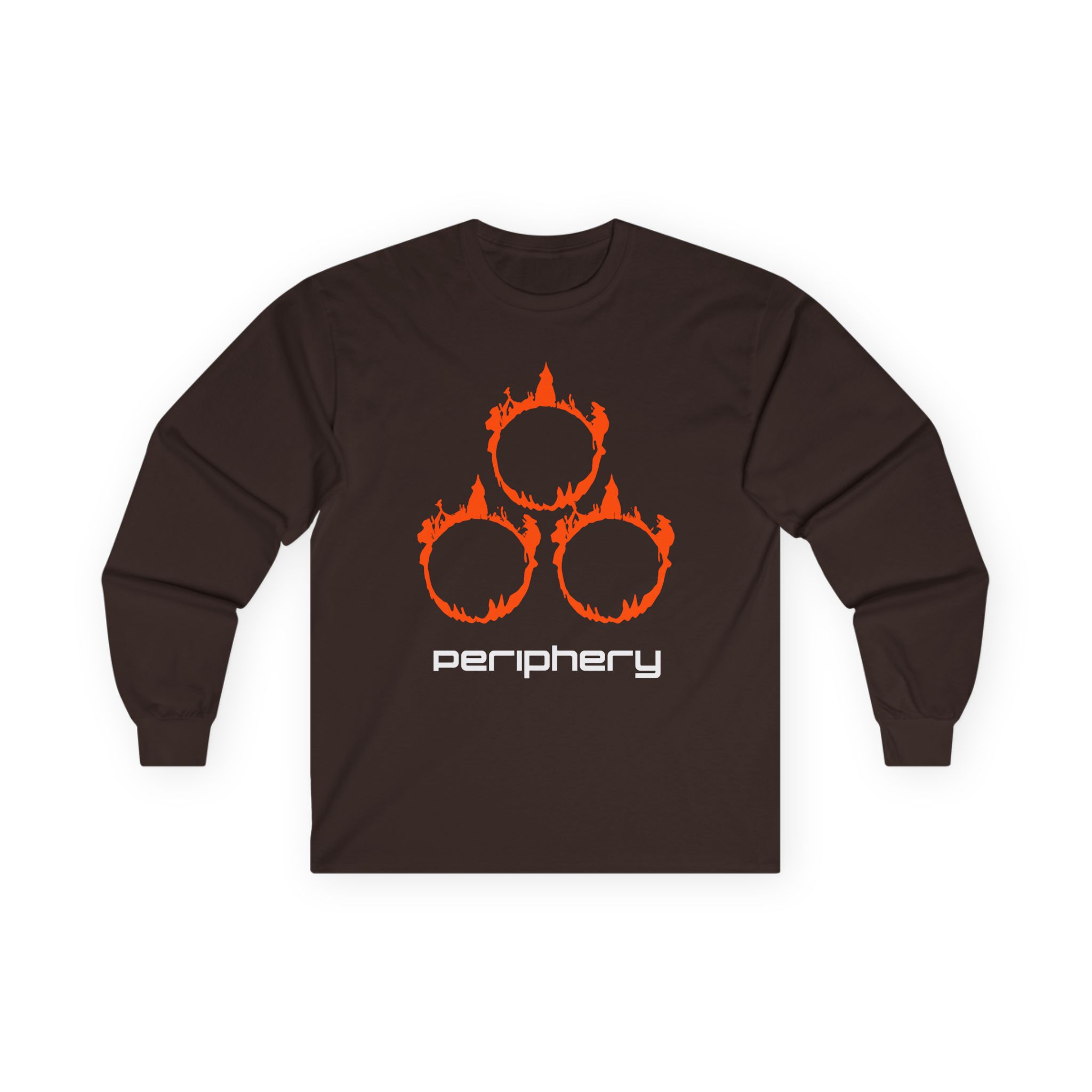 Periphery Circle Flames Unisex Ultra Cotton Long Sleeve Tee