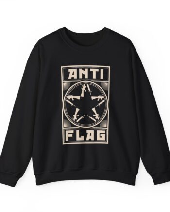 Anti Flag Comrade Gunstar Unisex Heavy Blend™ Crewneck Sweatshirt