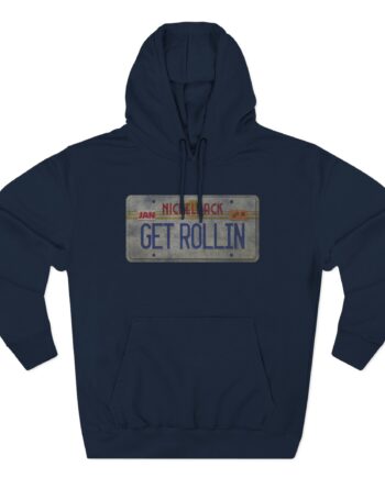 Nickelback Get Rollin Three-Panel Fleece Hoodie