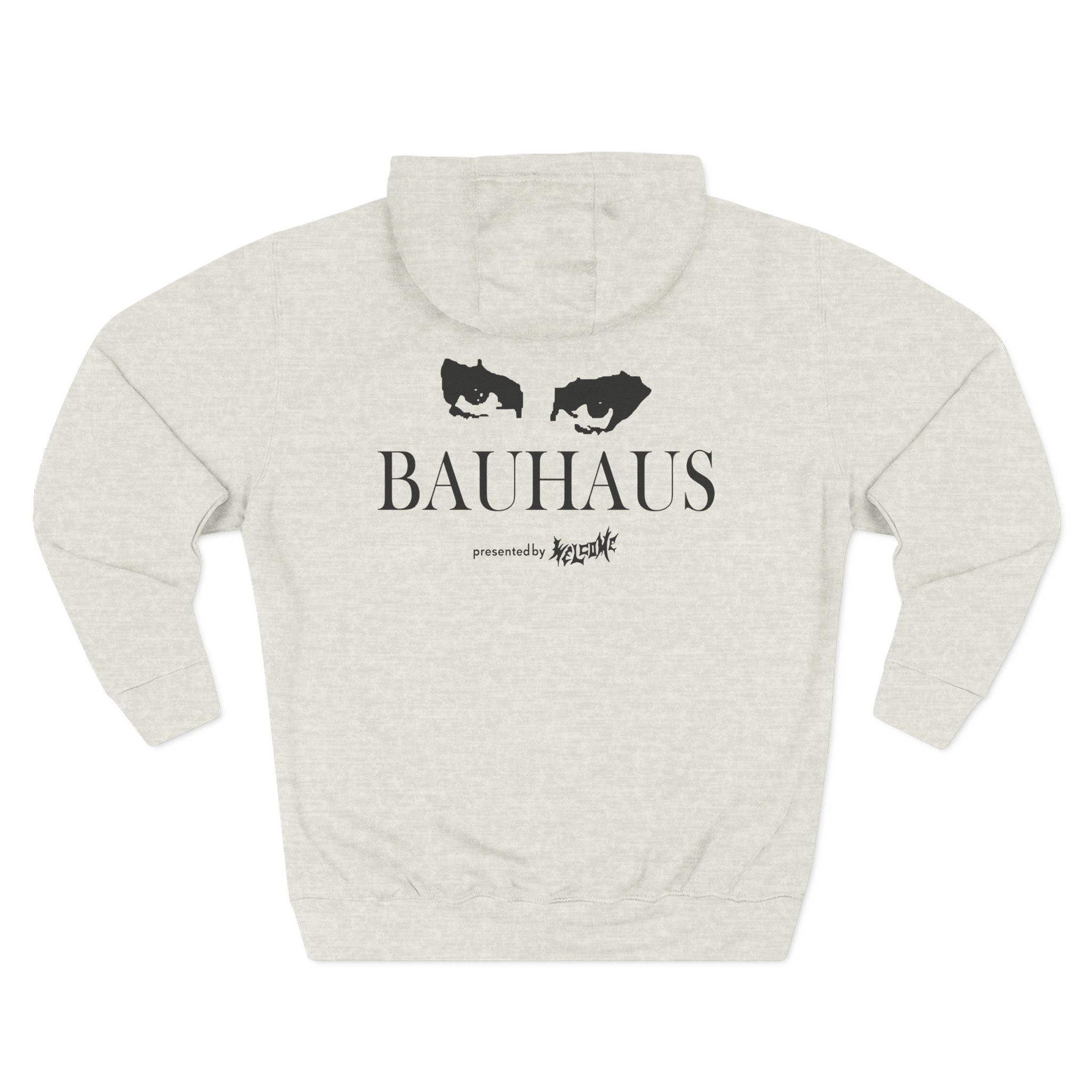 Bauhaus Three-Panel Fleece Hoodie