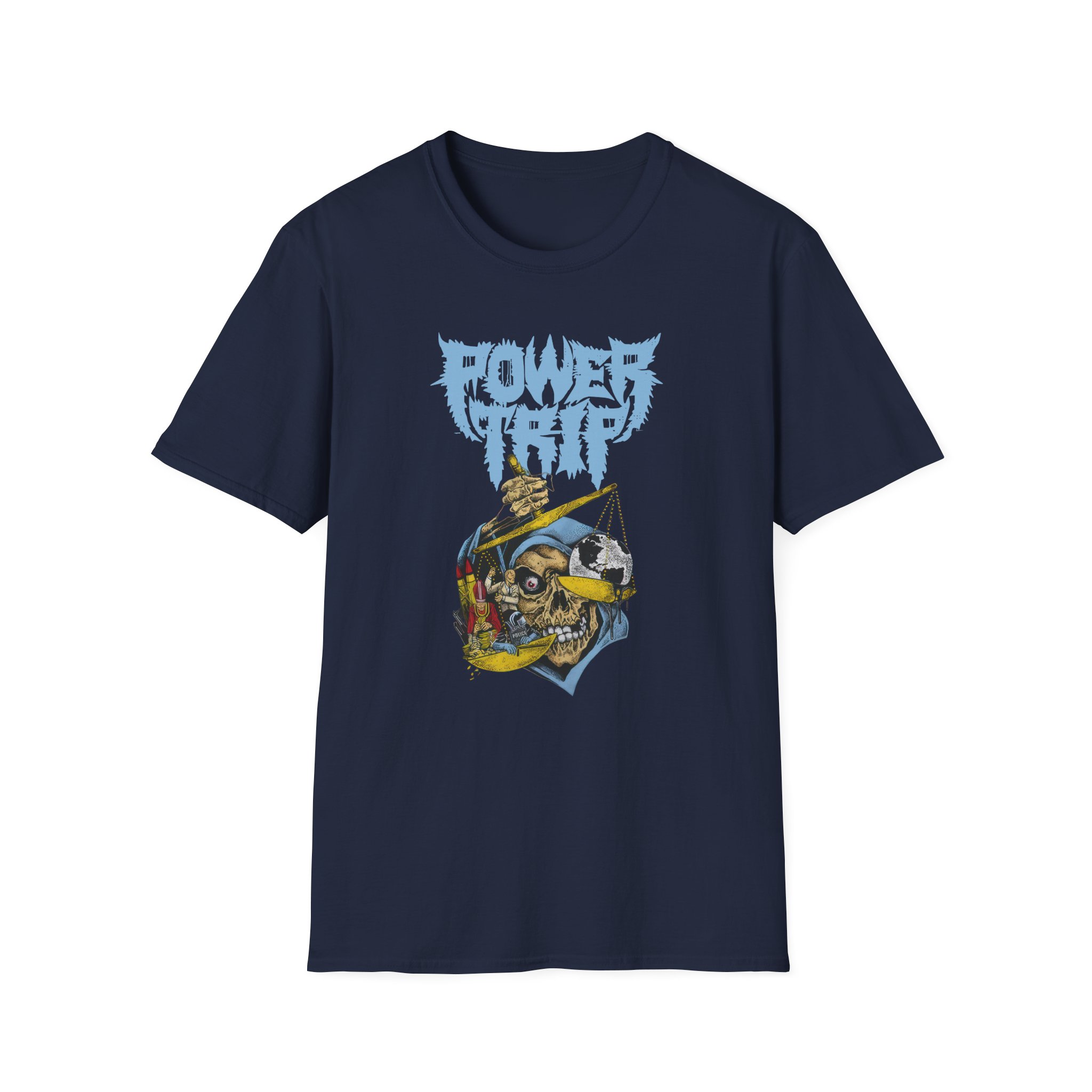 Power Trip Scale Unisex Softstyle T-Shirt