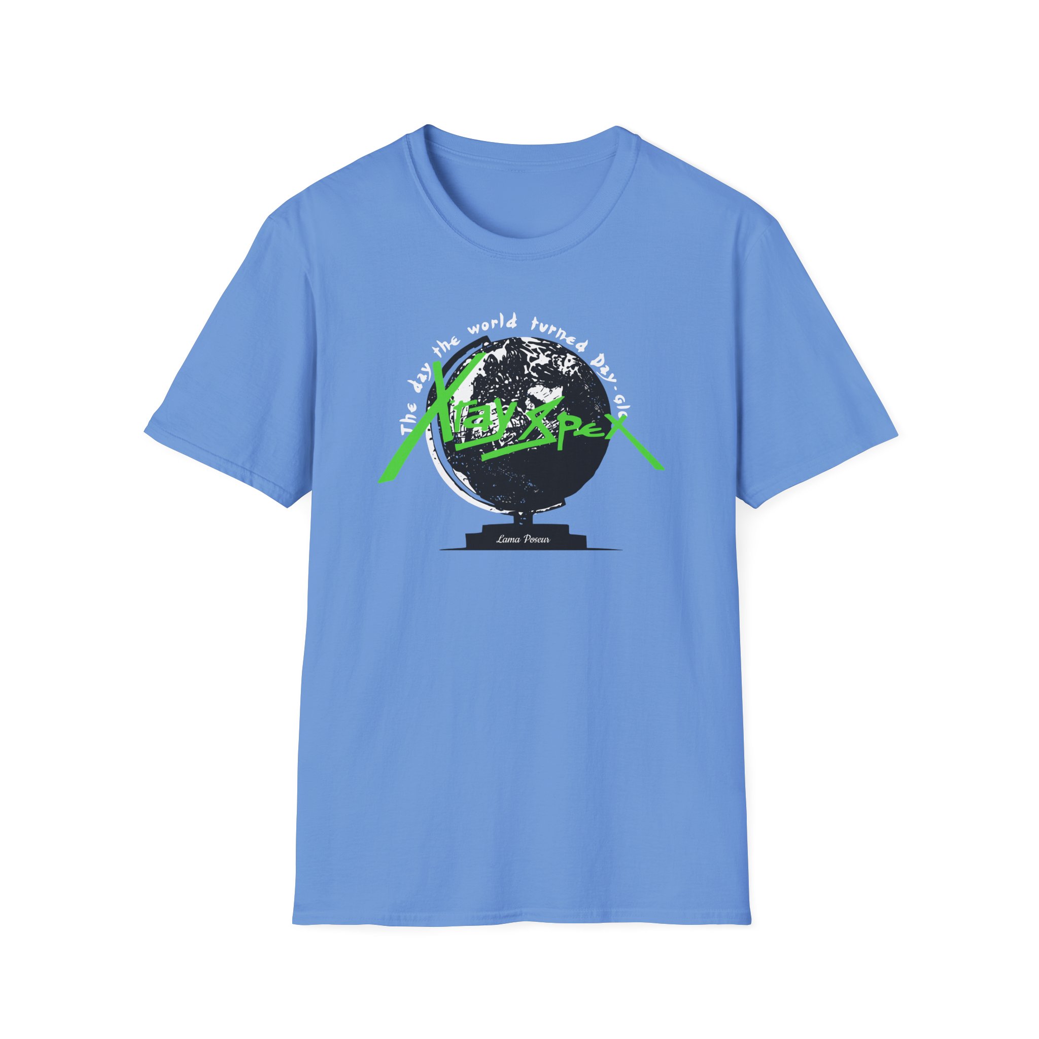 X-ray Spex Day-Glo Globe Unisex Softstyle T-Shirt