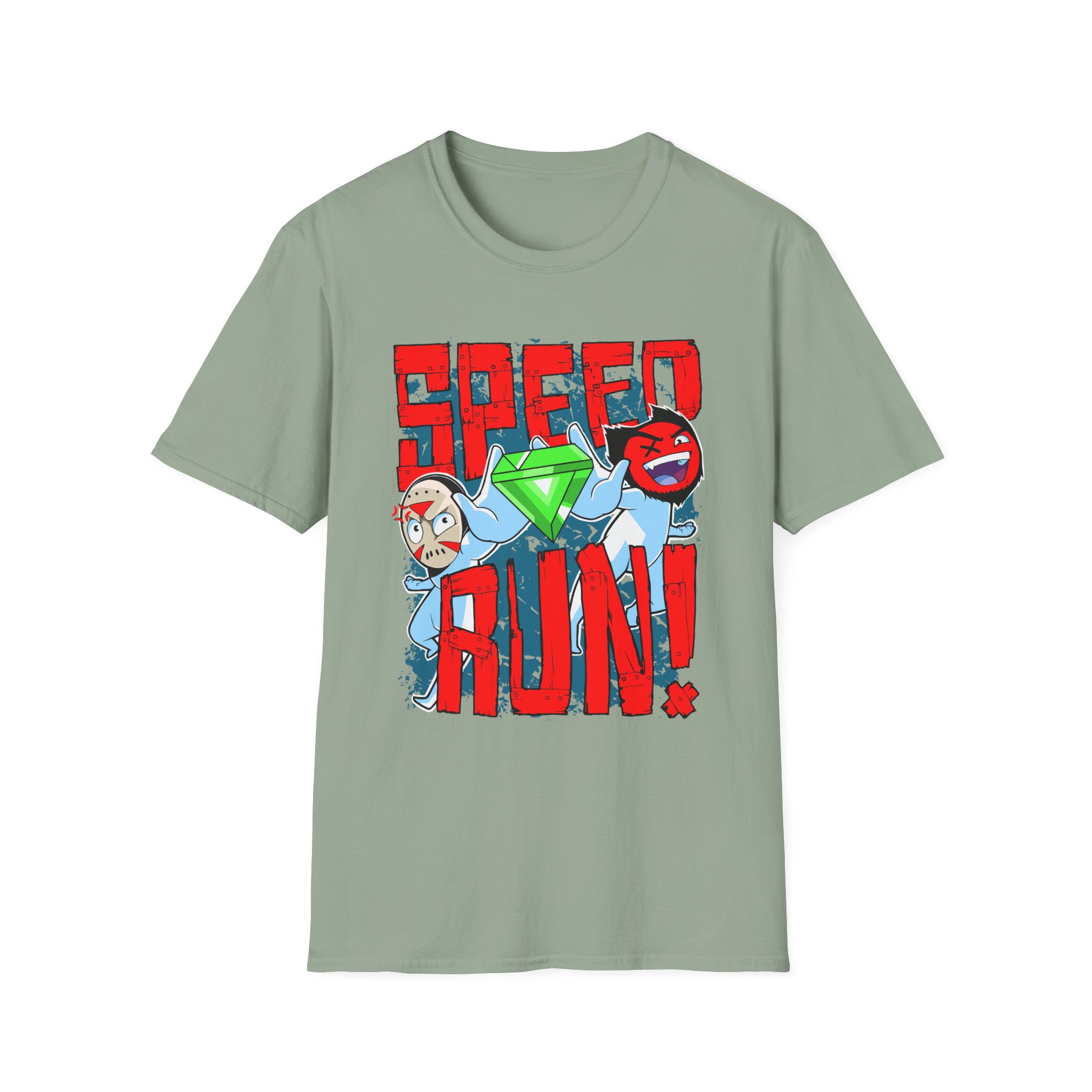 H2odelirious Speed Run Unisex Softstyle T-Shirt