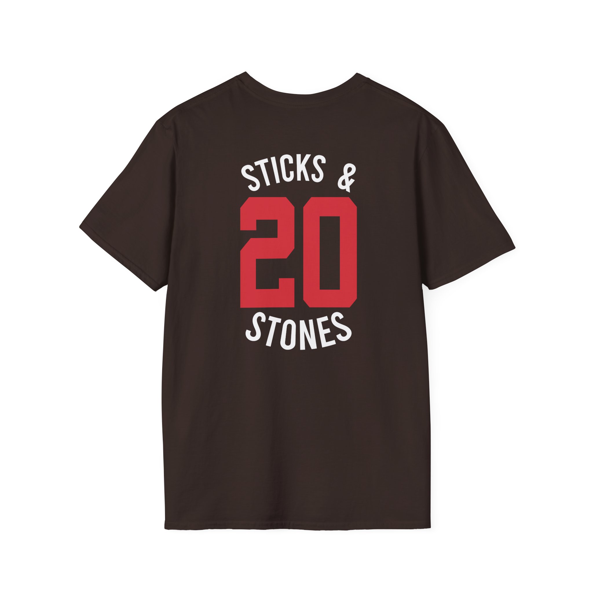 New Found Glory Sticks and Stones Baseball Unisex Softstyle T-Shirt