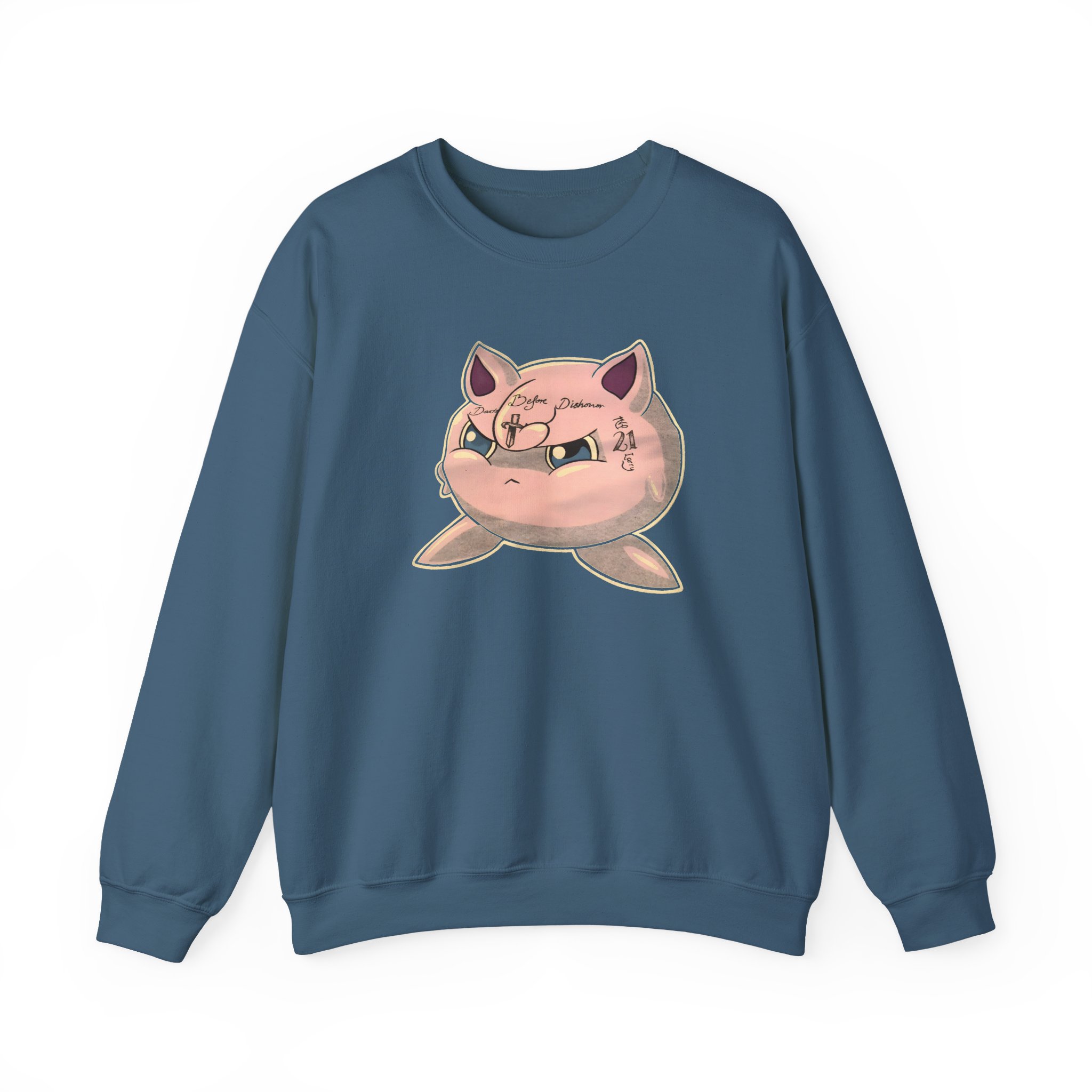 Liquid Hungrybox Unisex Heavy Blendâ„¢ Crewneck Sweatshirt