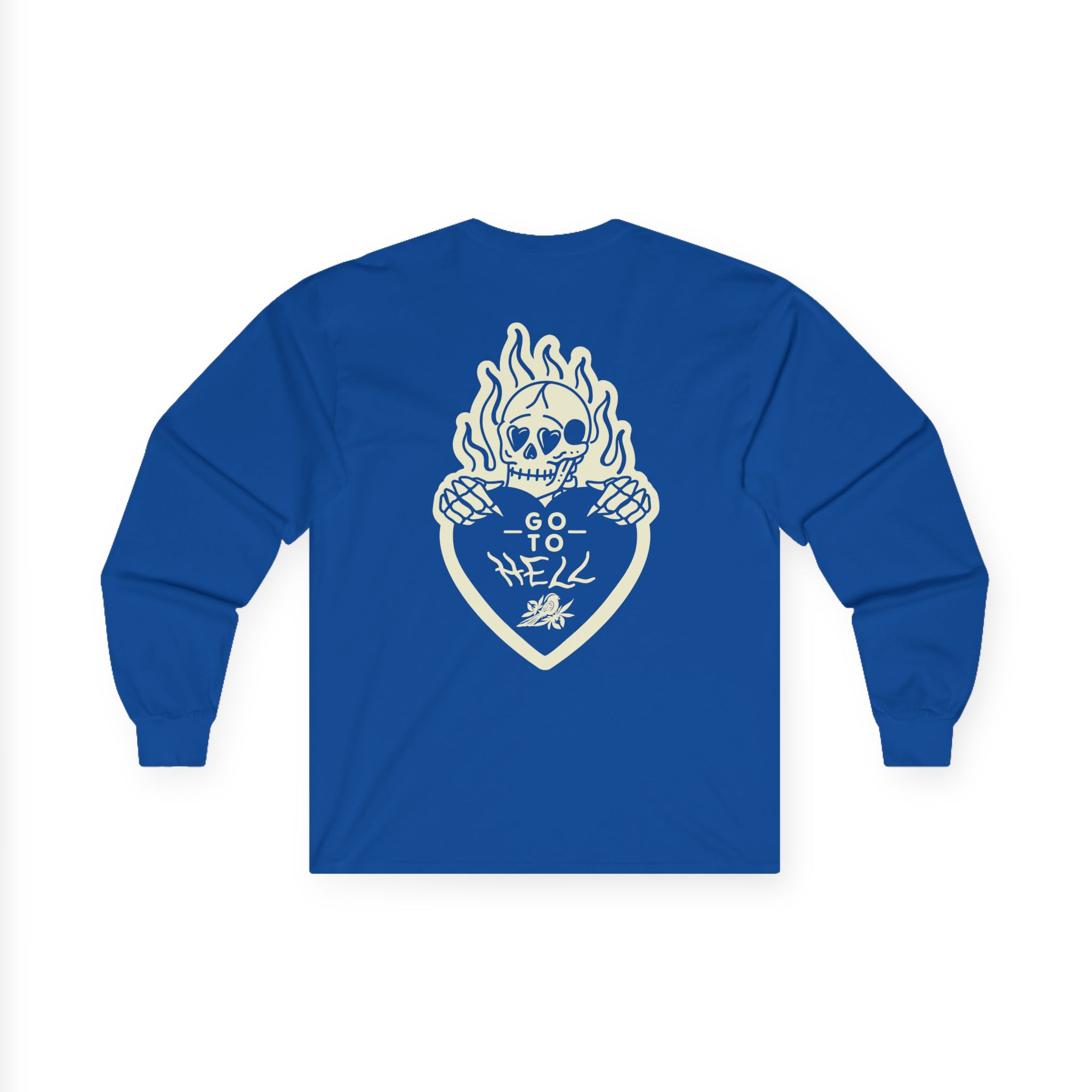 Bayside Go to Hell Unisex Ultra Cotton Long Sleeve Tee