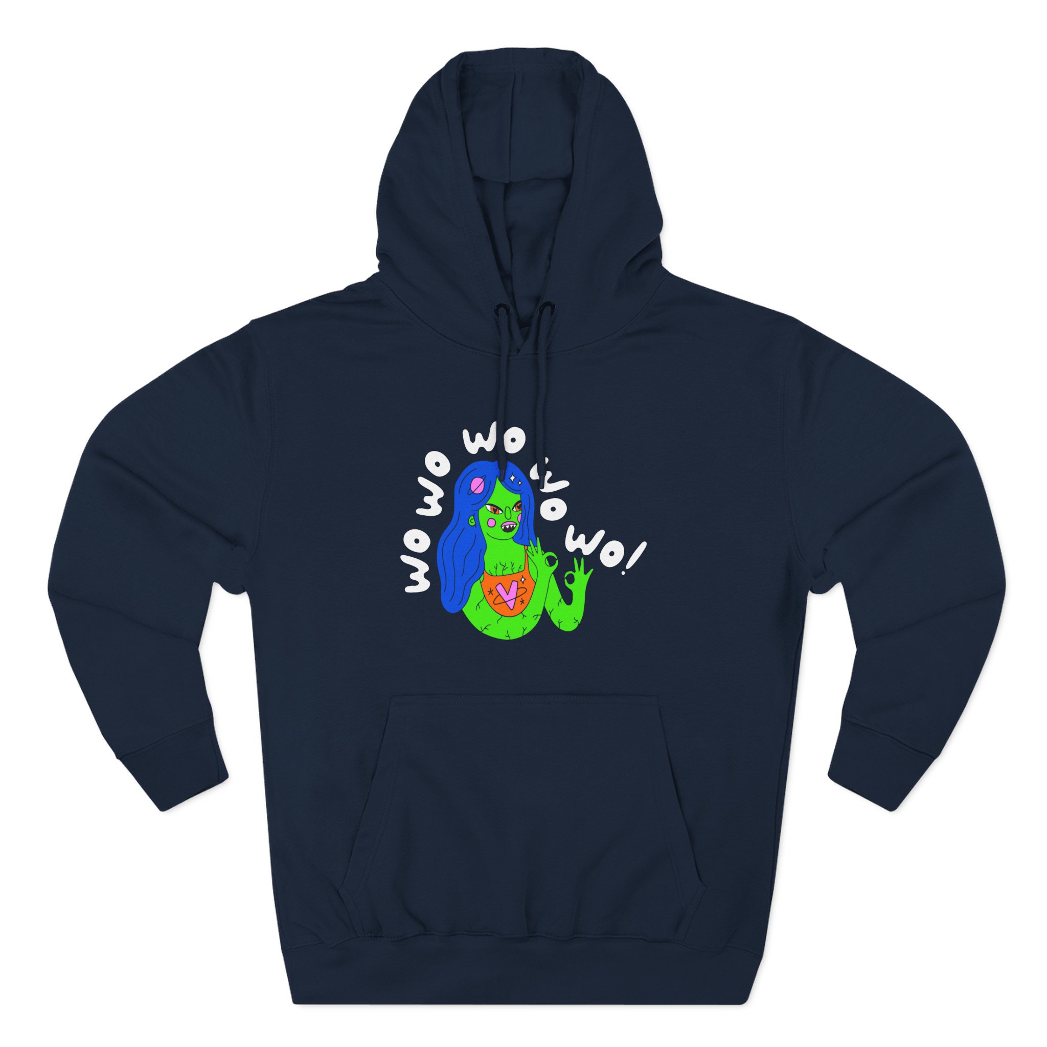 The Aquabats Martian Girl Three-Panel Fleece Hoodie