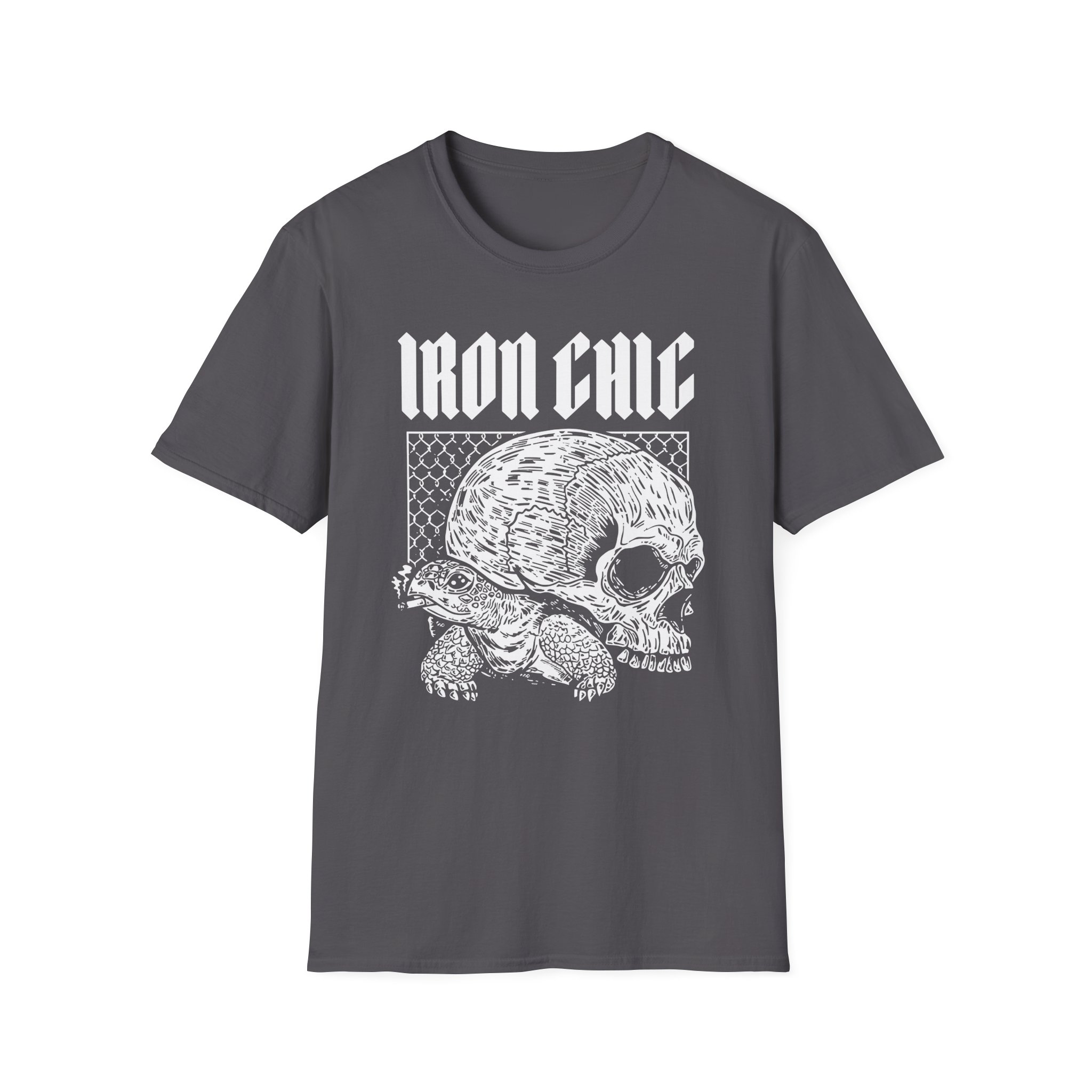 Iron Chic Turtle Unisex Softstyle T-Shirt