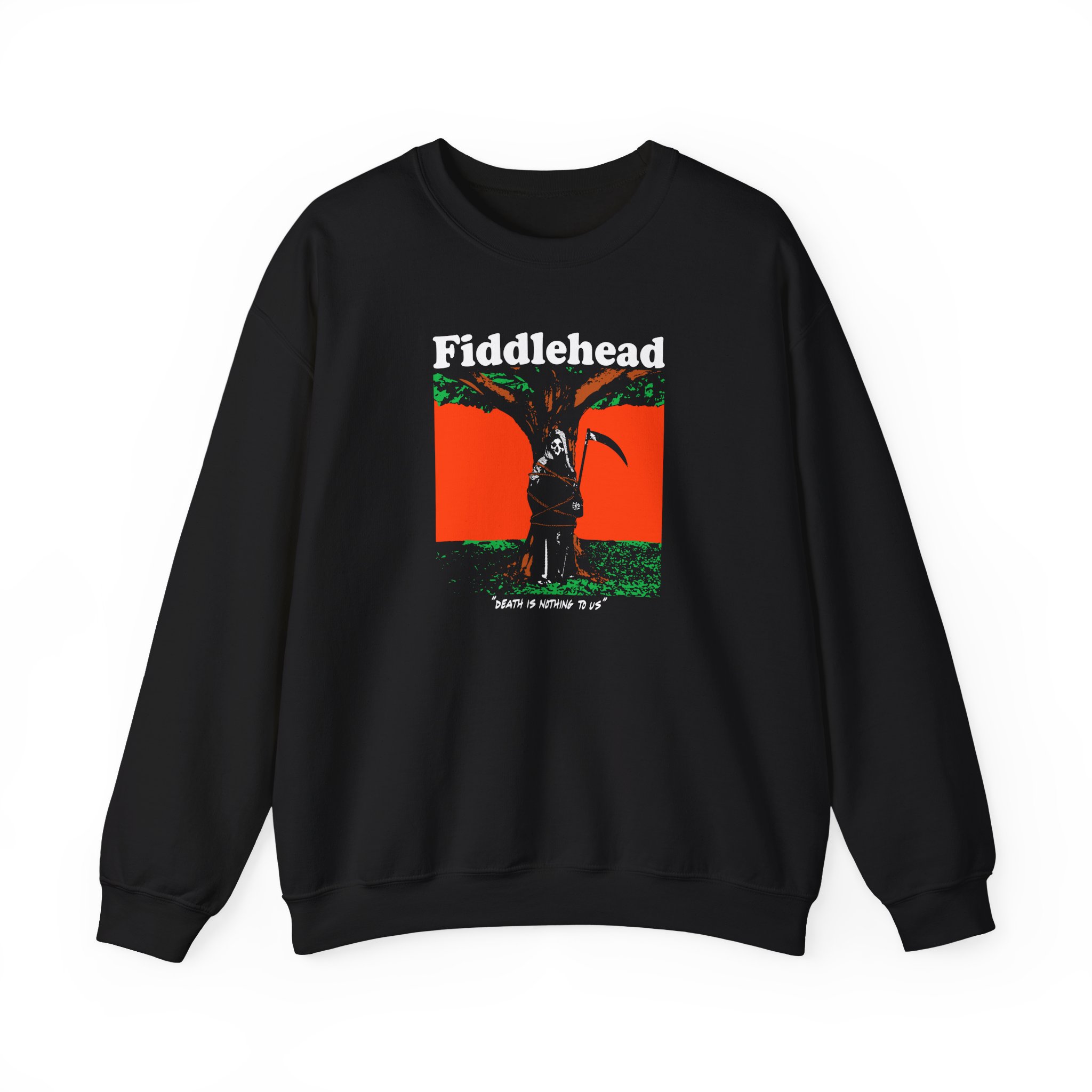 Fiddlehead Death is Nothing to Us Unisex Heavy Blendâ„¢ Crewneck Sweatshirt