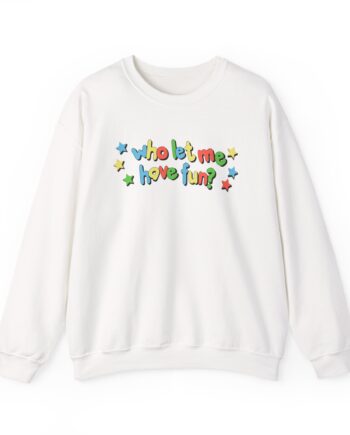 Cody Ko Who Let Me Have Fun Unisex Heavy Blend™ Crewneck Sweatshirt