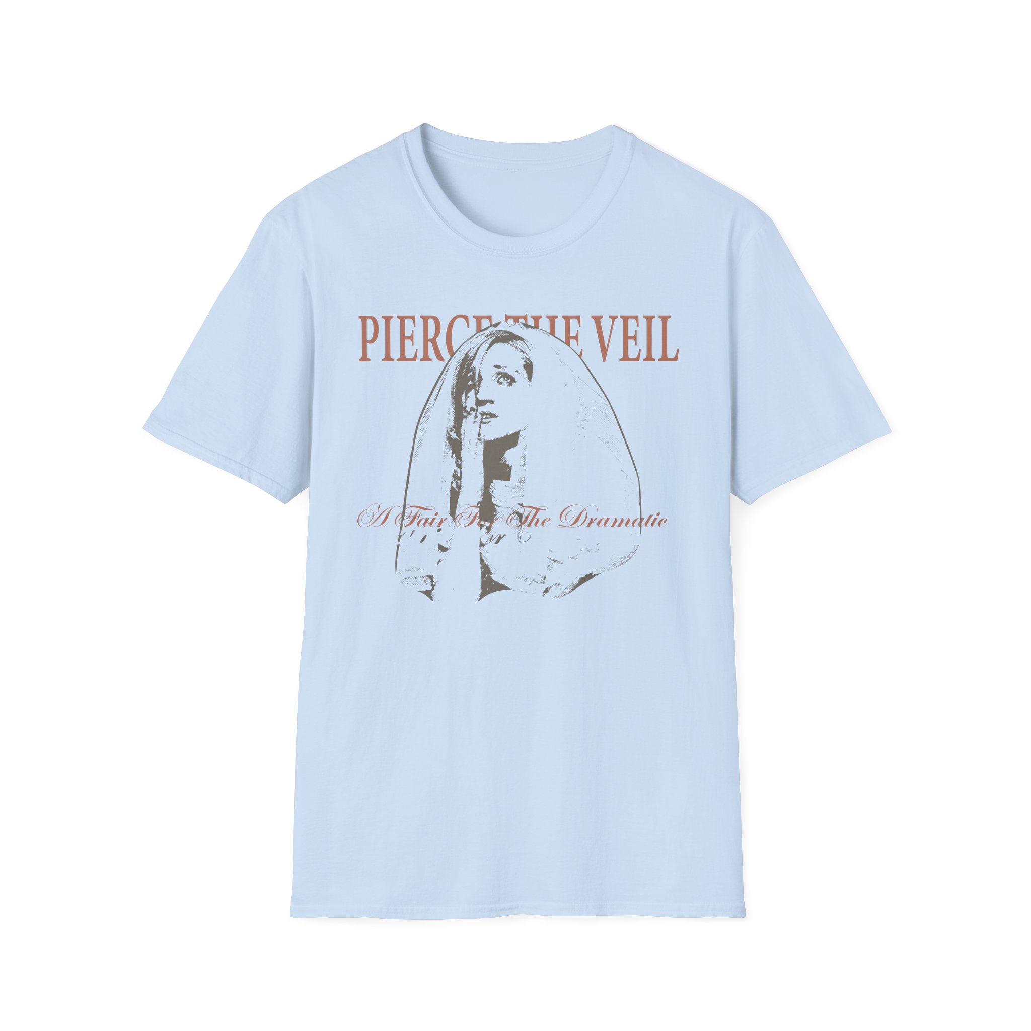Pierce the Veil a Flair for the Dramatic Crying Bride Unisex Softstyle T-Shirt