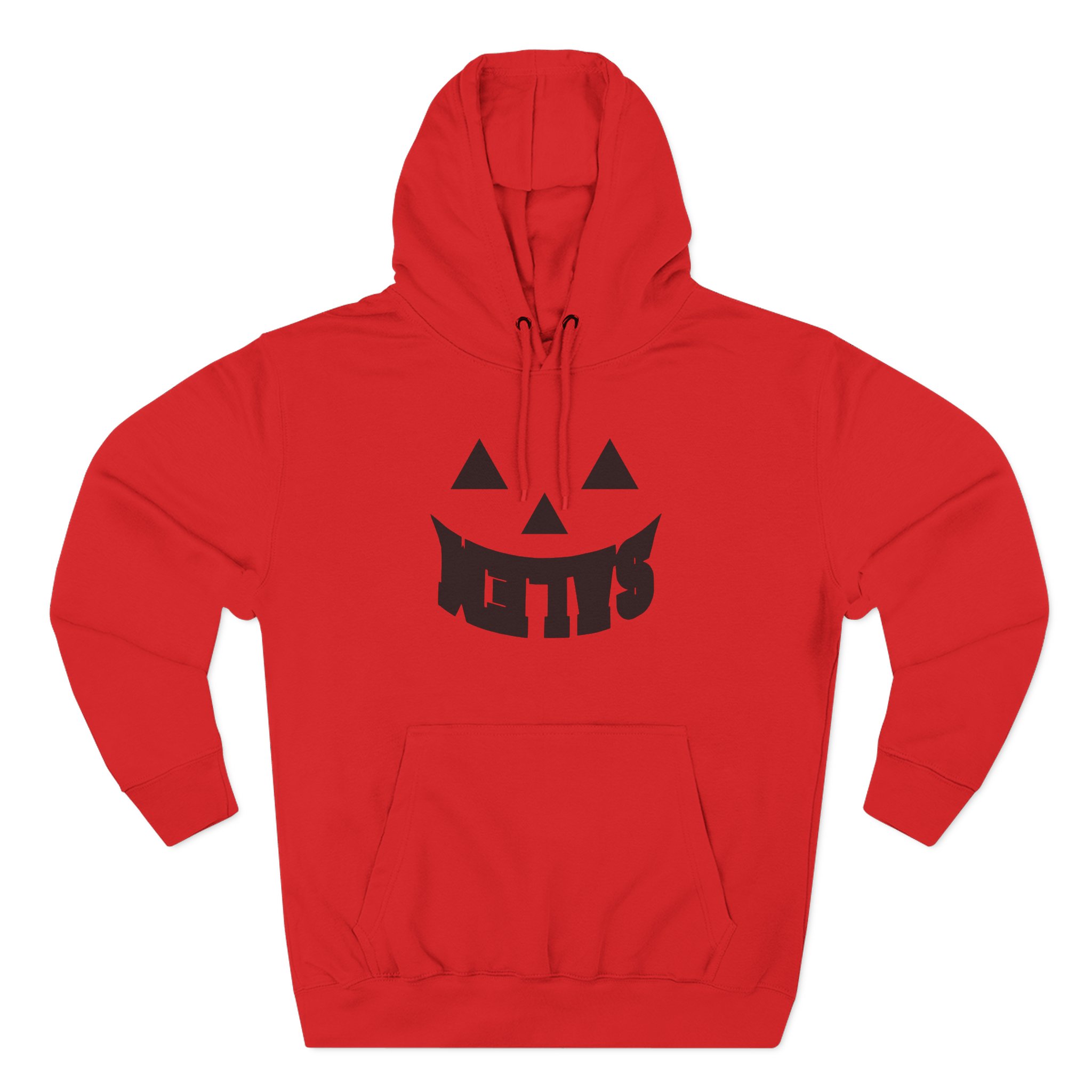 Salem PUMPKIN Three-Panel Fleece Hoodie