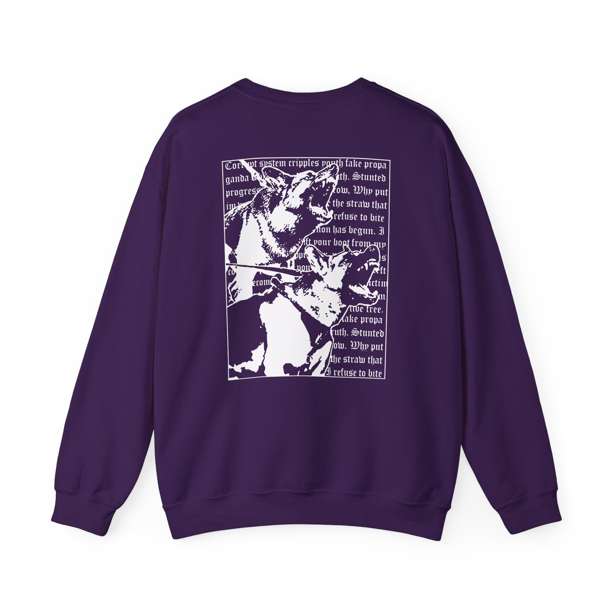 Jesus Piece Oppressor Unisex Heavy Blendâ„¢ Crewneck Sweatshirt