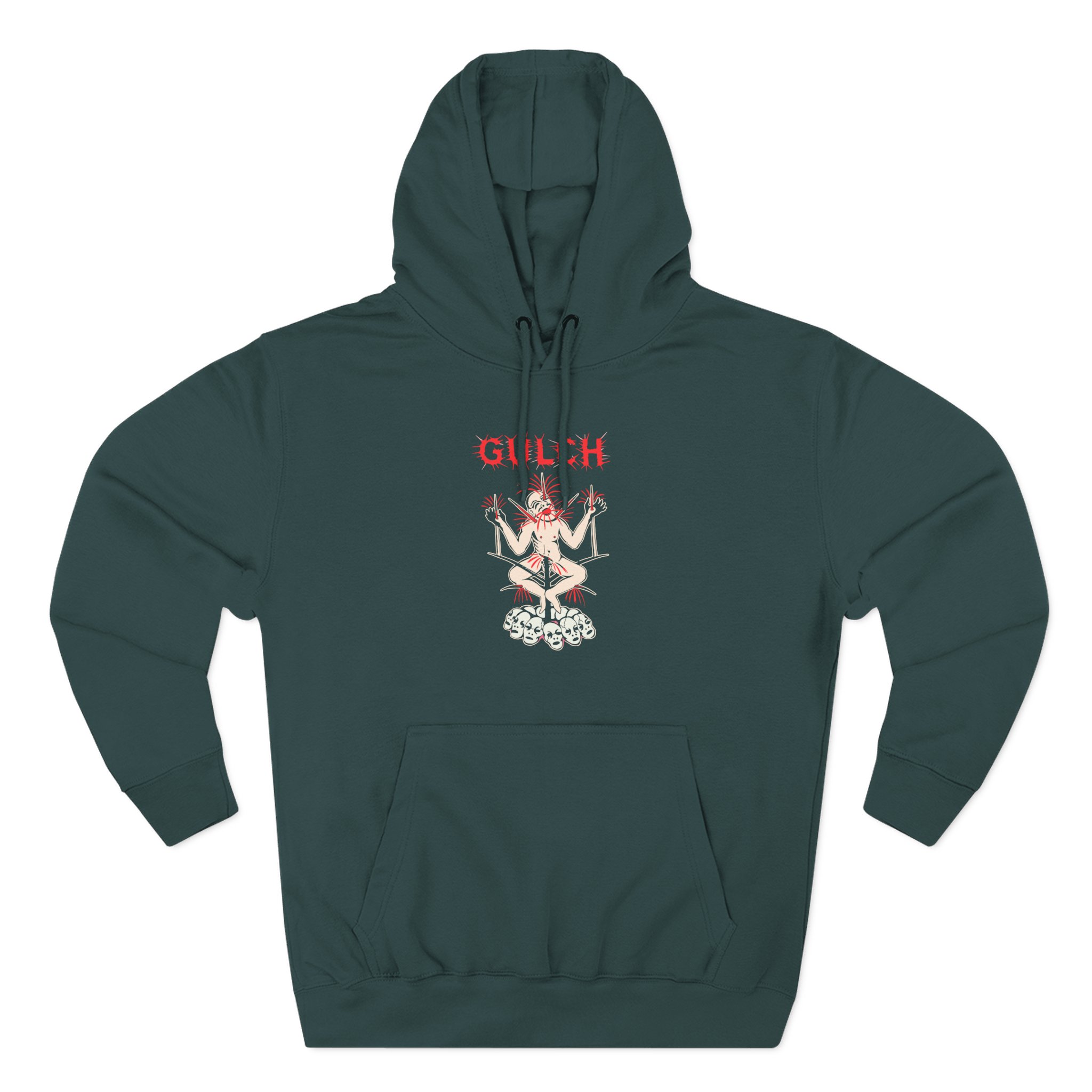 Gulch Impaled Three-Panel Fleece Hoodie