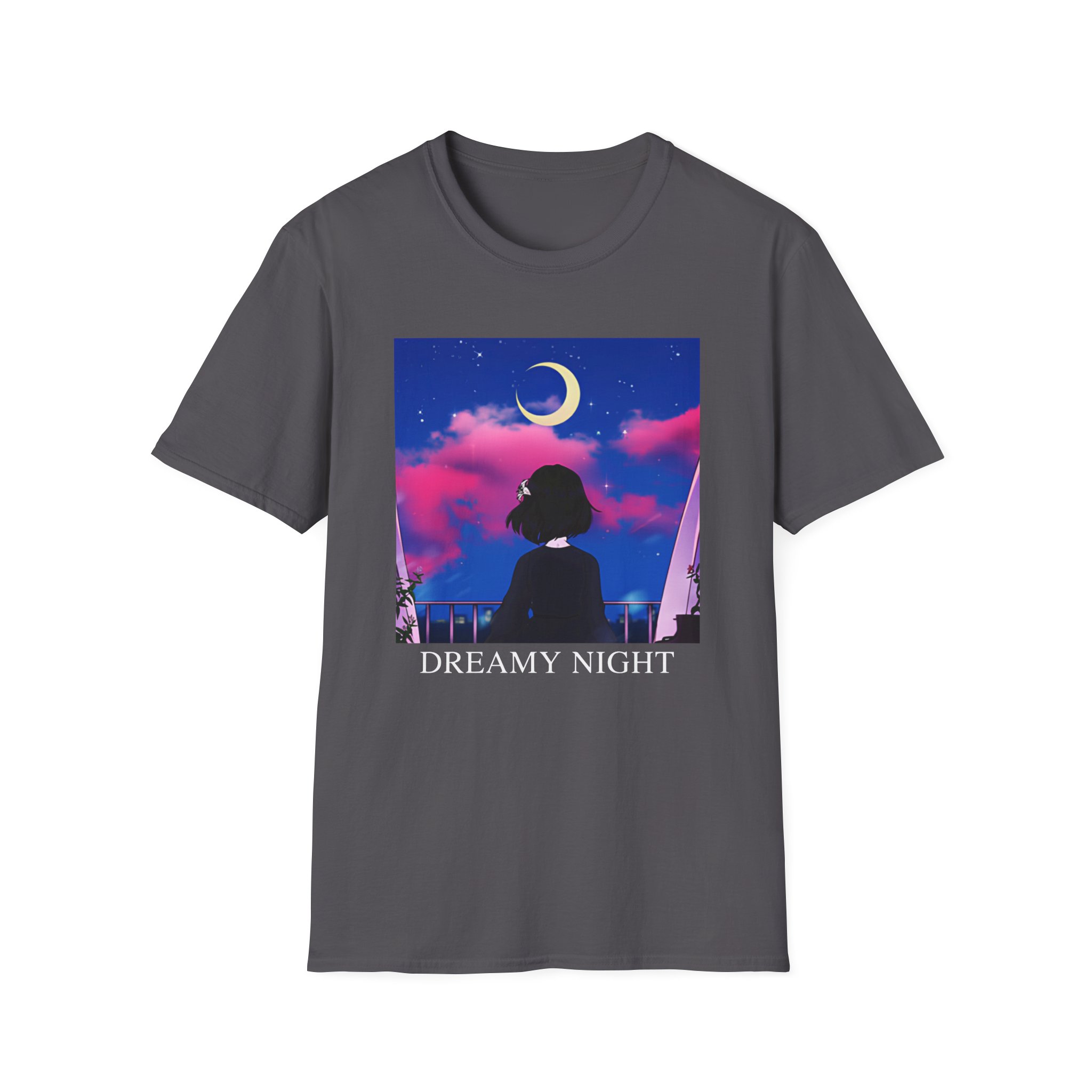 Lilypichu Dreamy Night Unisex Softstyle T-Shirt