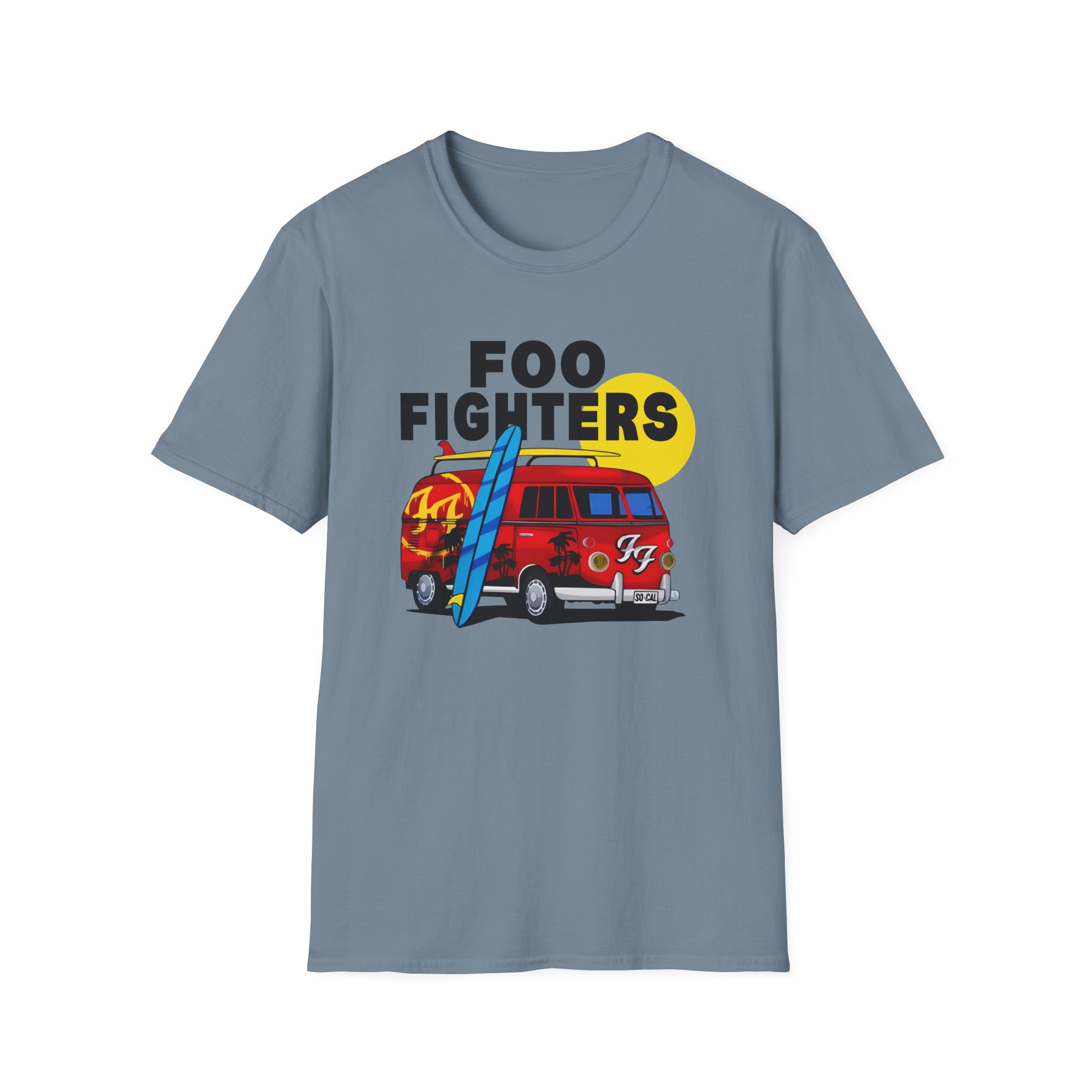 Foo Fighters Split Window Unisex Softstyle T-Shirt