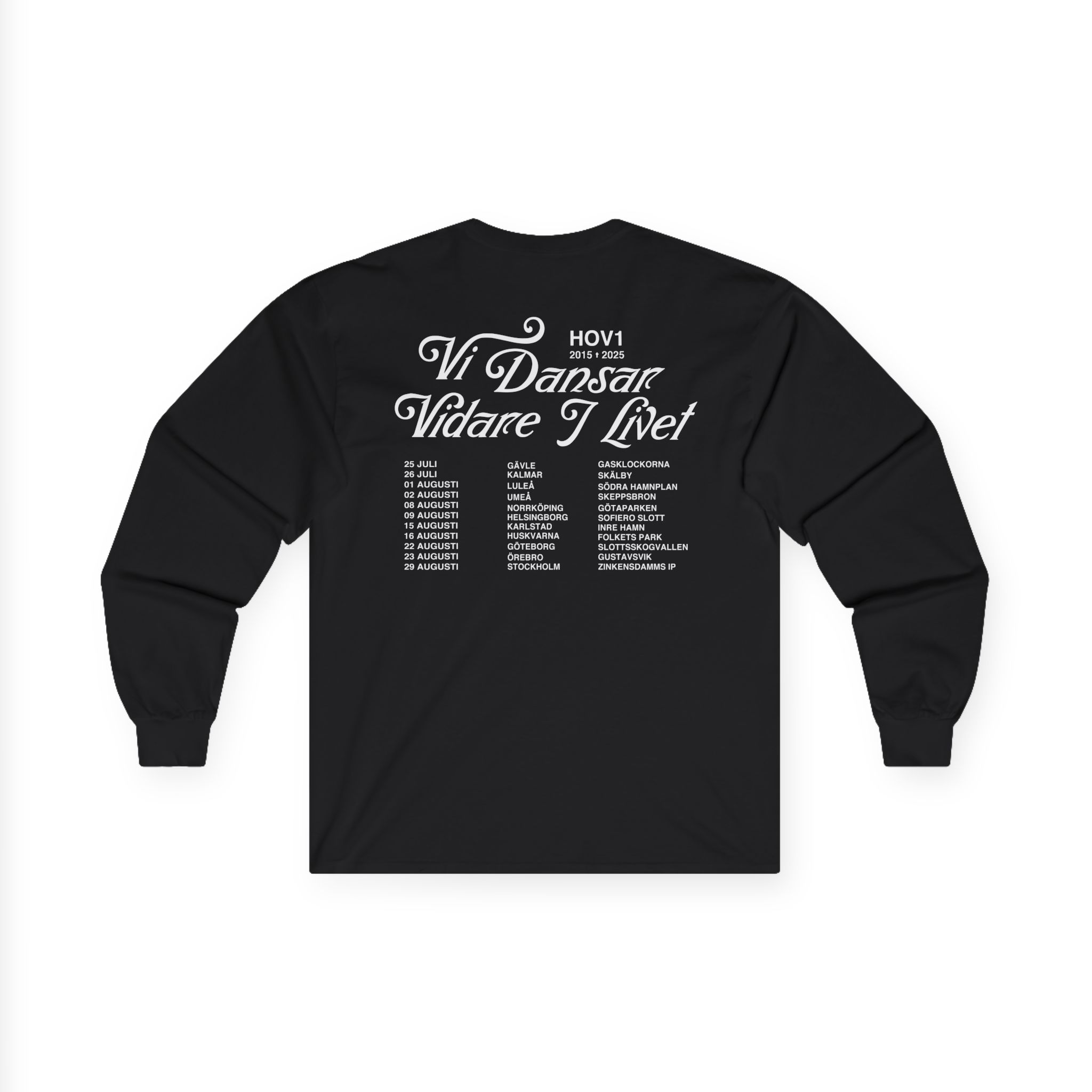 Hov1 Tour 2025 Unisex Ultra Cotton Long Sleeve Tee