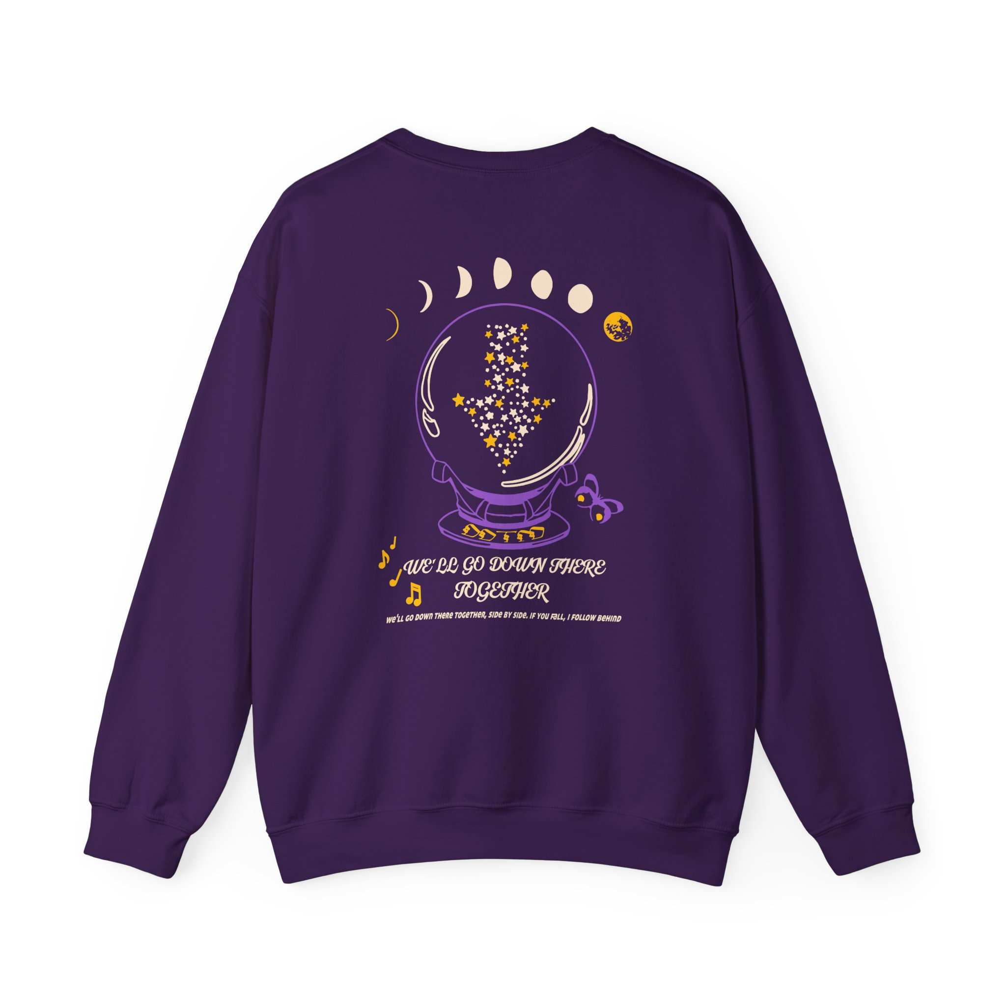Foxing Crystal Ball Unisex Heavy Blendâ„¢ Crewneck Sweatshirt
