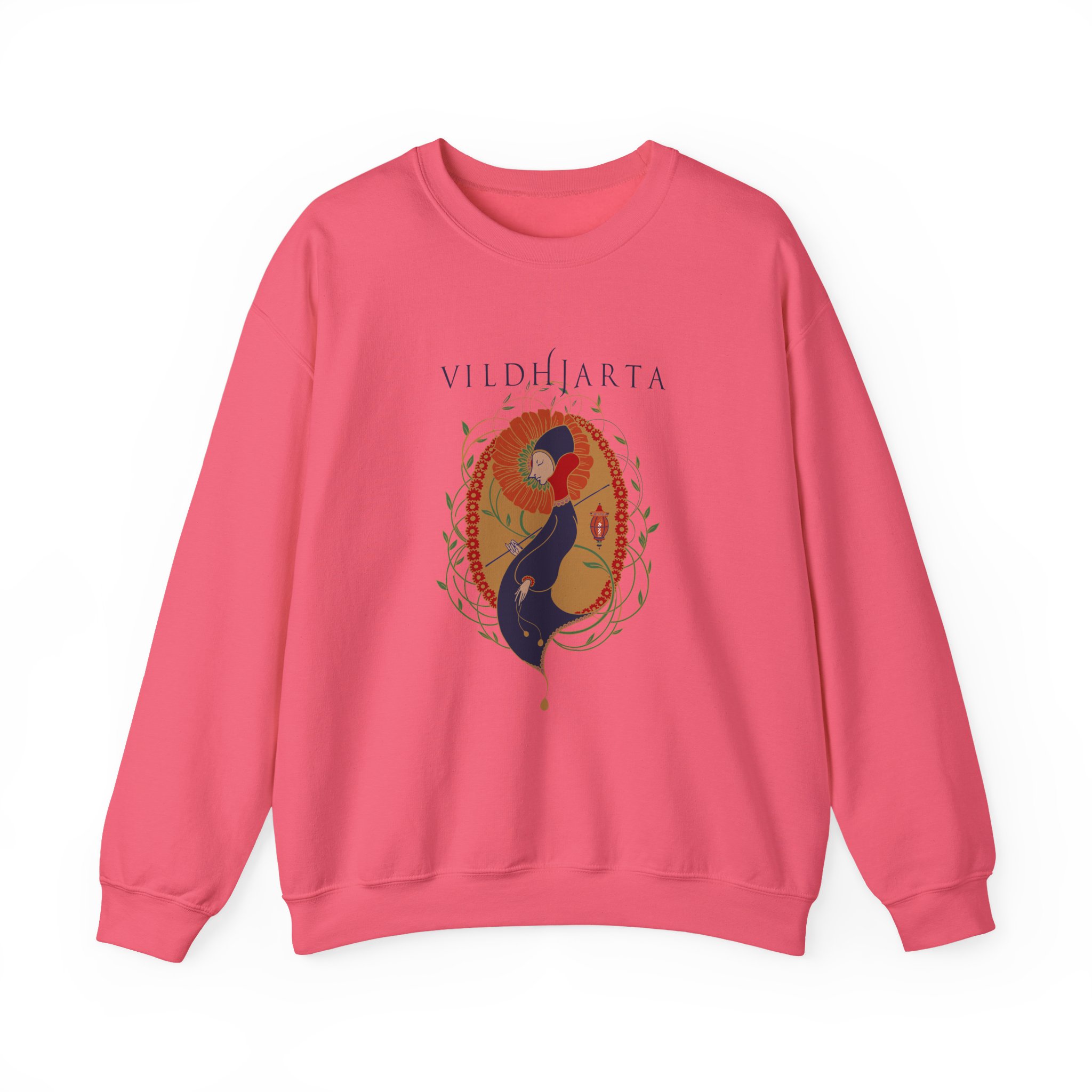 Vildhjarta Lantern Lady Unisex Heavy Blend Crewneck Sweatshirt