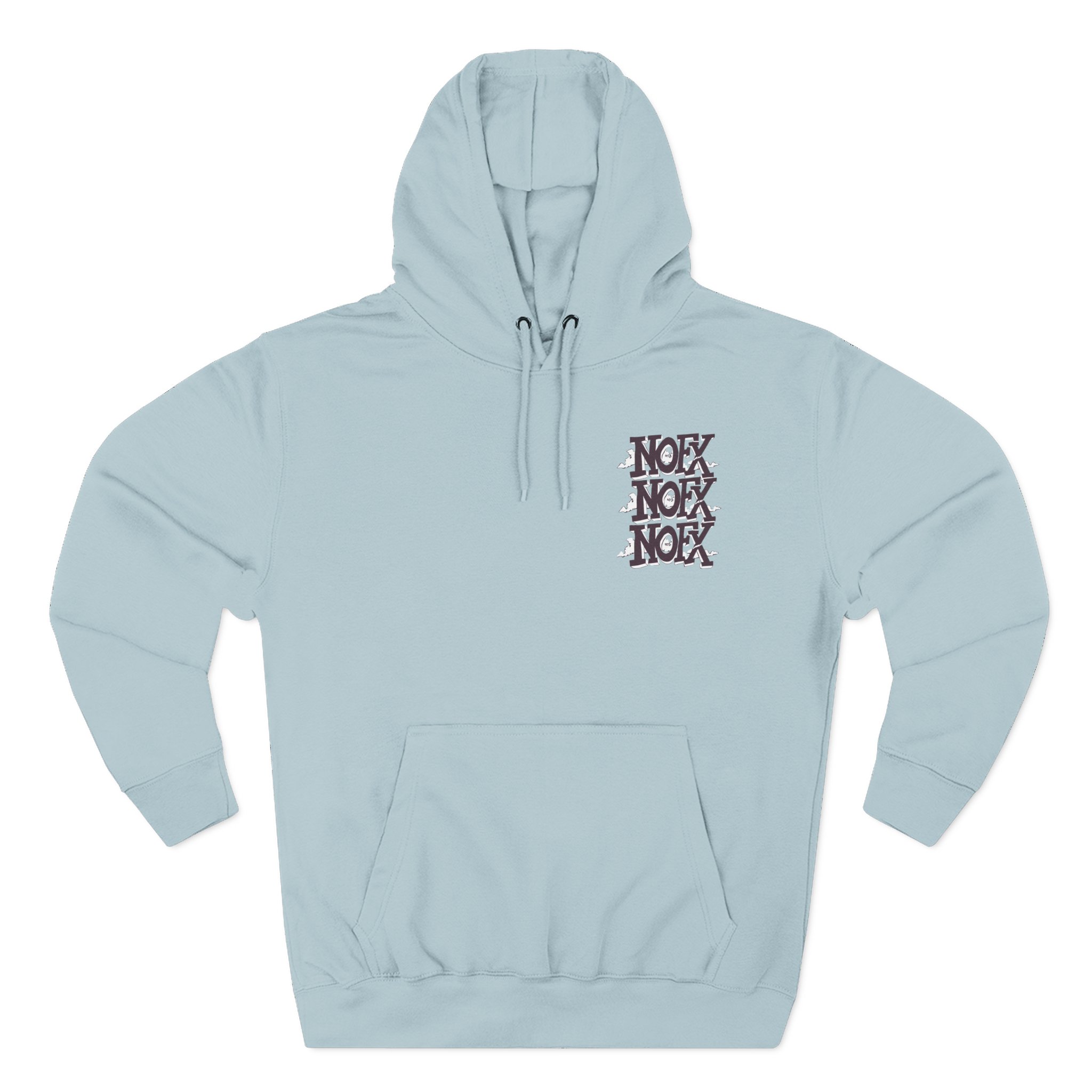 Nofx Allbums Three-Panel Fleece Hoodie