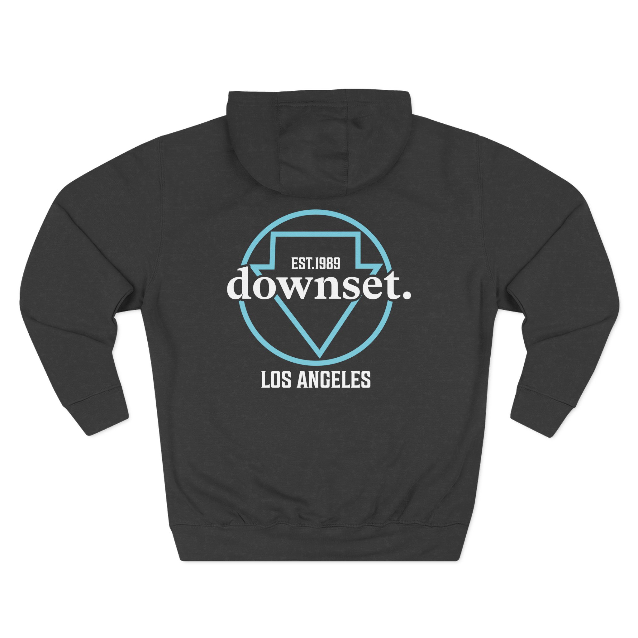 Downset Three-Panel Fleece Hoodie