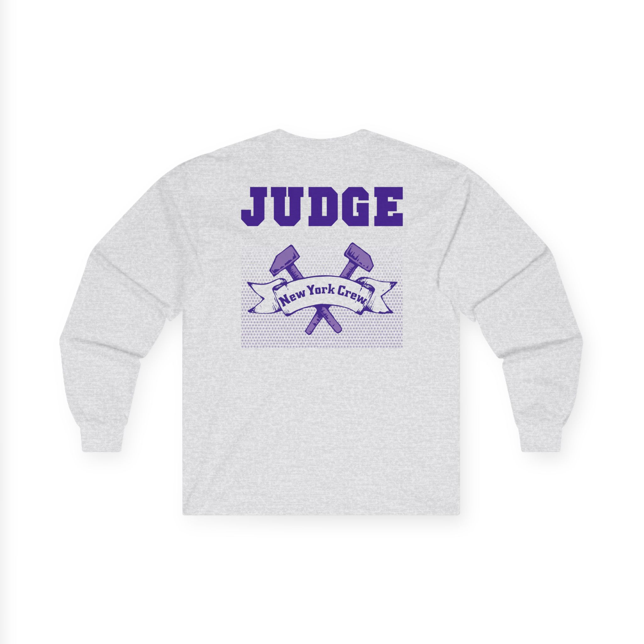 Judge New York Crew Unisex Ultra Cotton Long Sleeve Tee