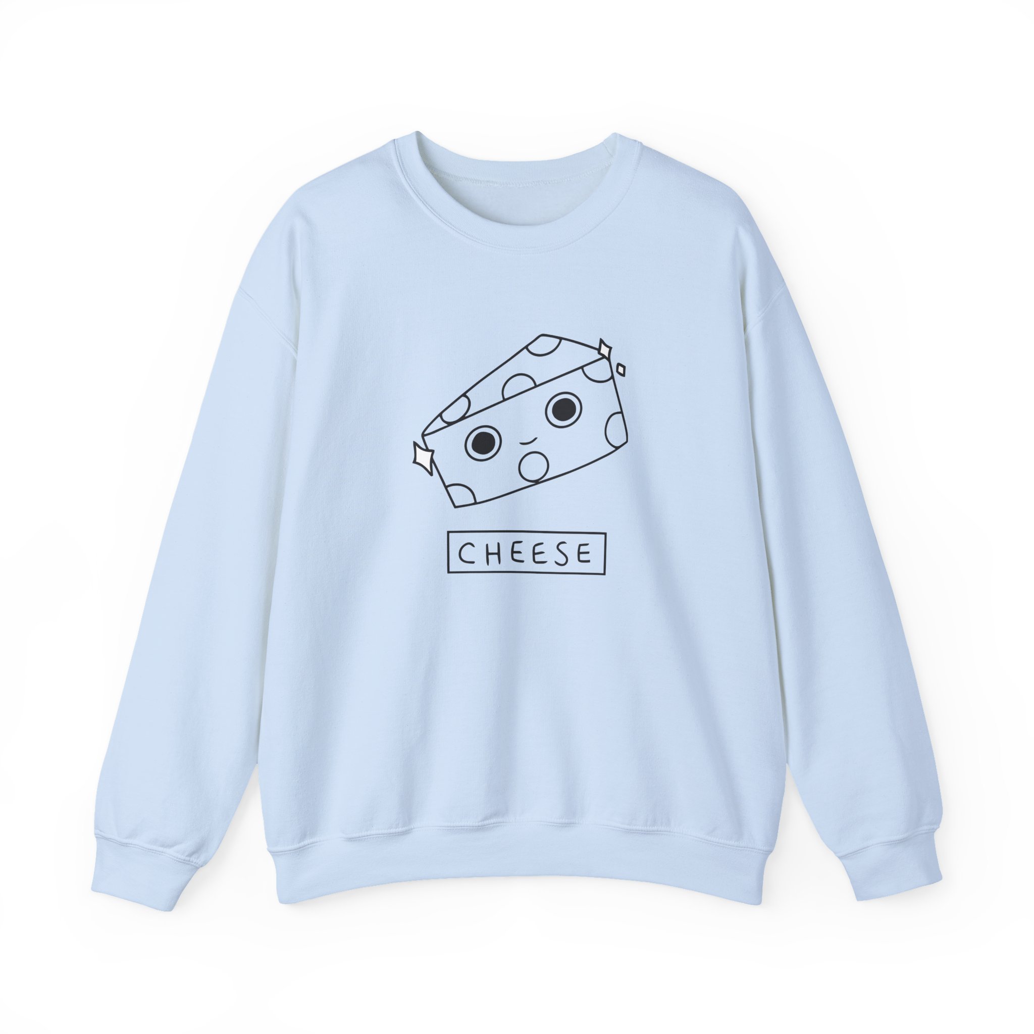 Lilypichu Cheese Unisex Heavy Blendâ„¢ Crewneck Sweatshirt